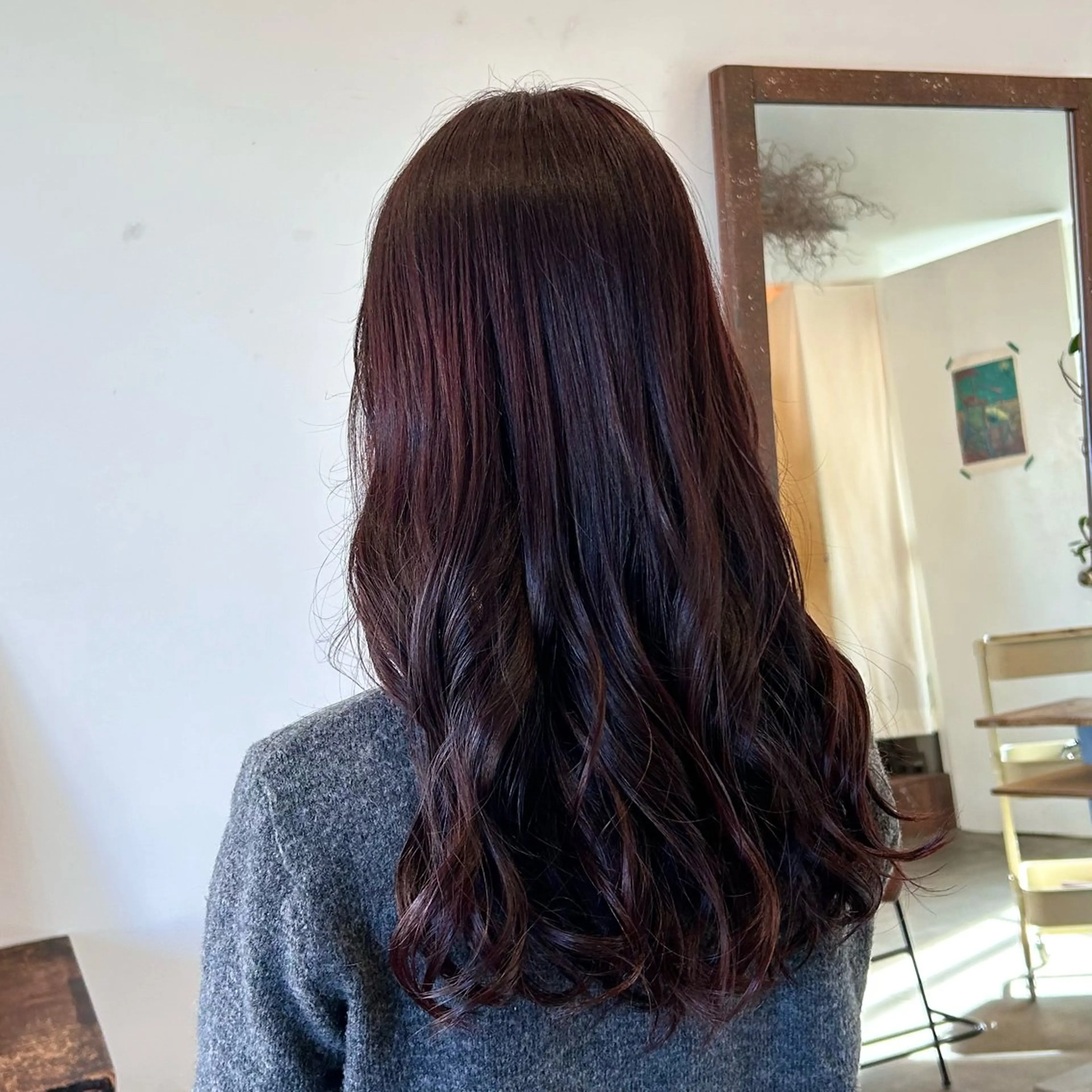 ロング カラー ヘアカラー トリートメント タシロ サラ🌿のヘアスタイル