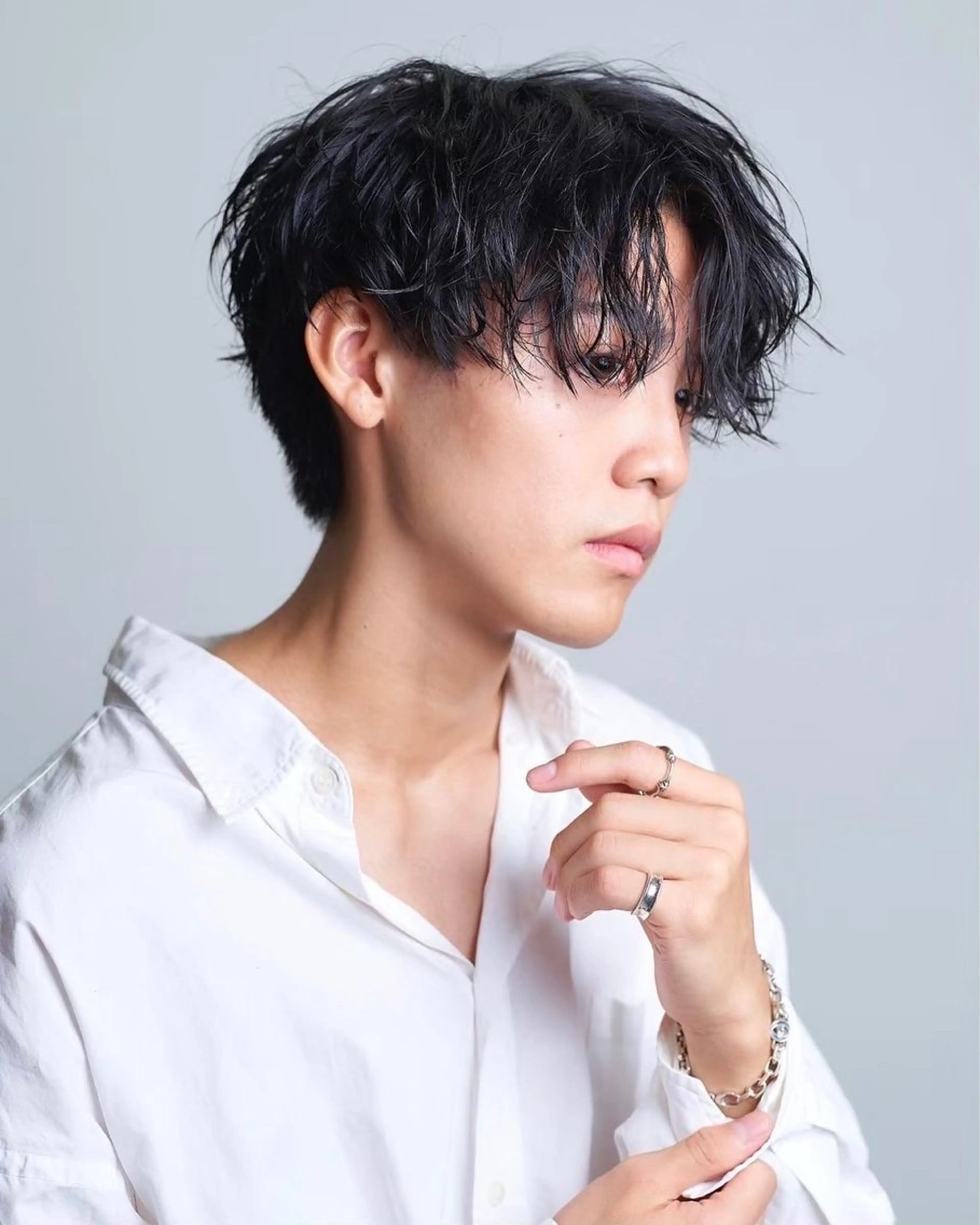 メンズ メンズ/カットパーマ /栄/sora🩵のヘアスタイル