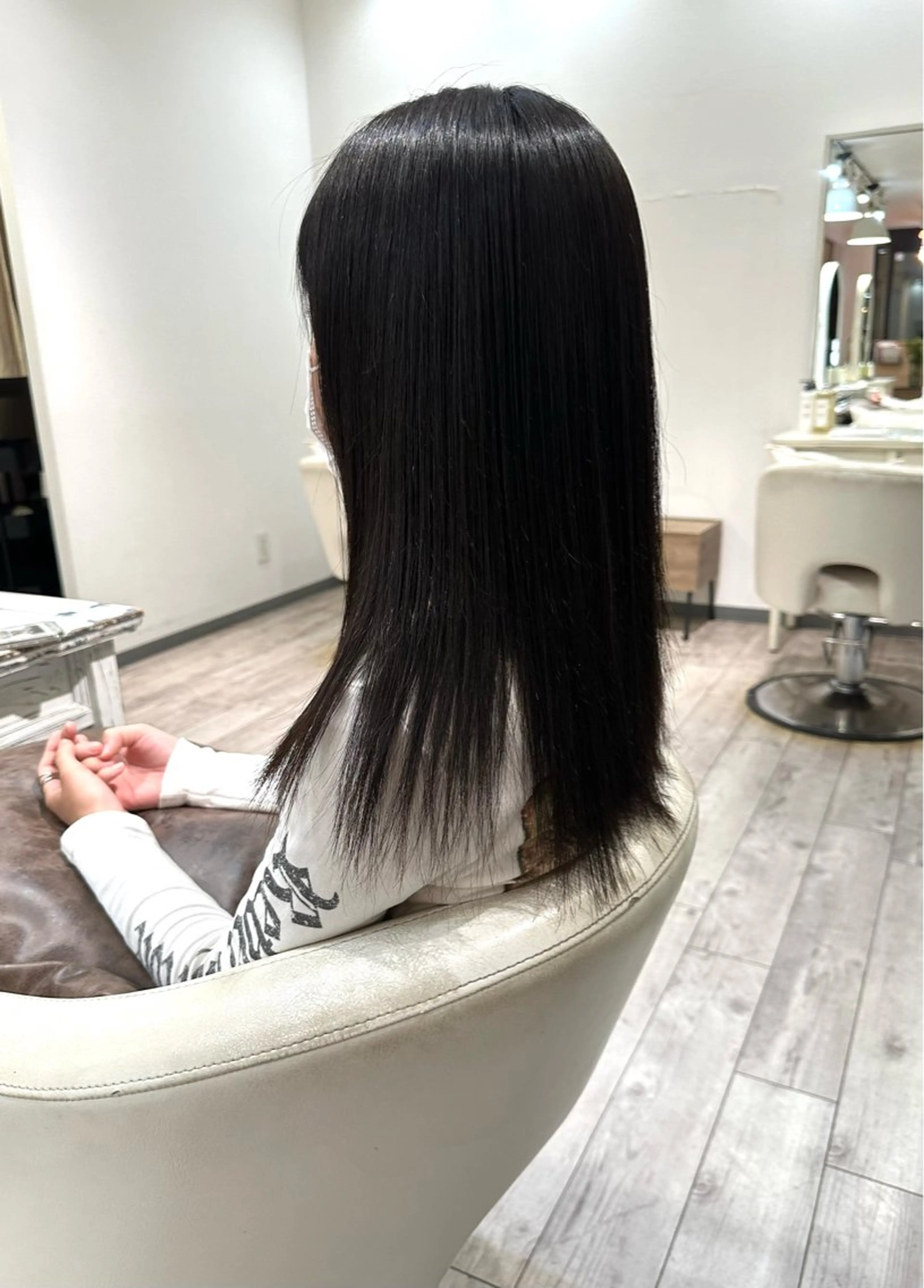 ロング トリートメント GIFT所属・橋本叶夢/ ショートヘア/透け感のヘアスタイル