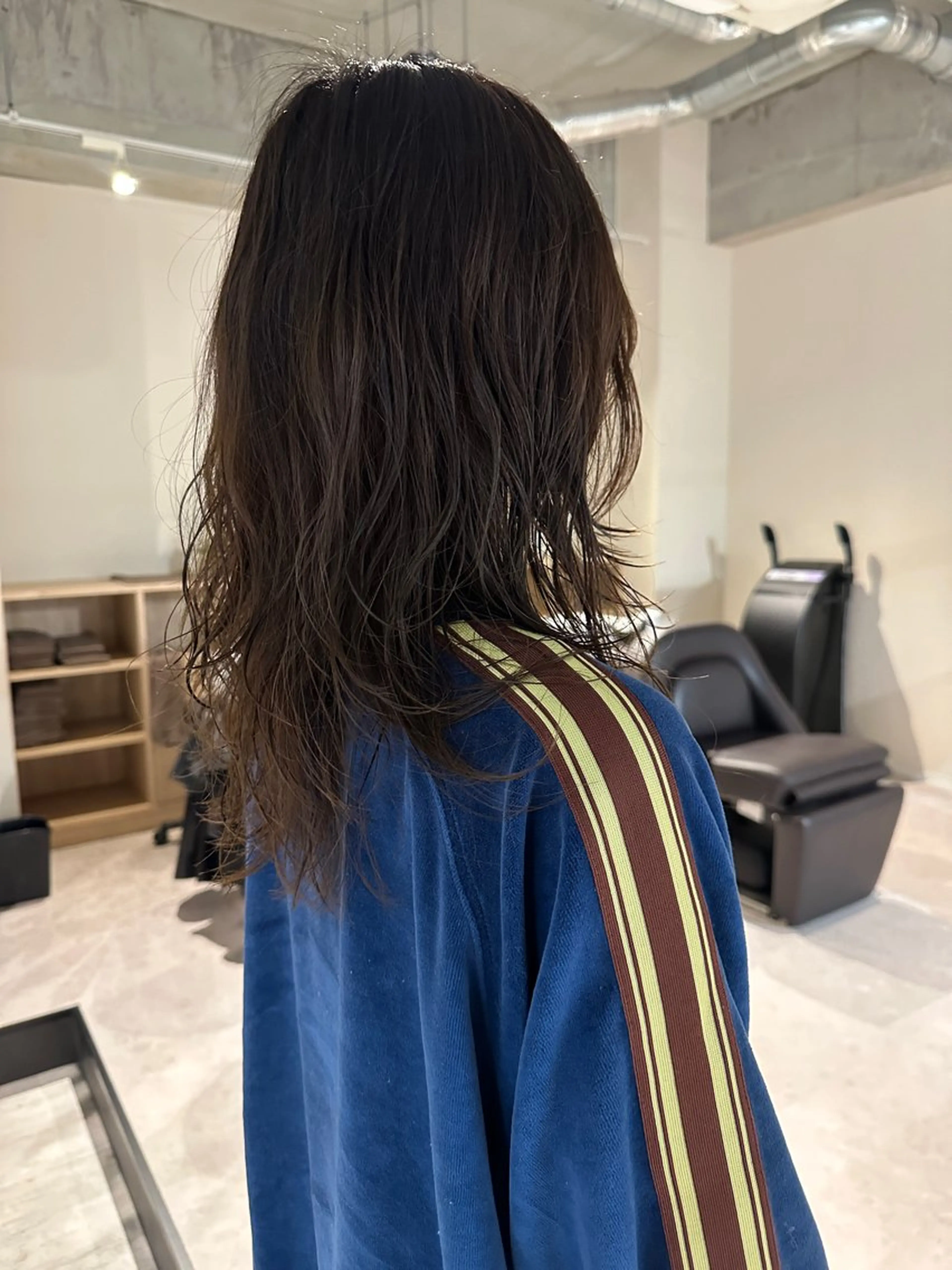 セミロング パーマ シェアサロンコネクト所属・Chiho/ 博多/パーマ/ボブのヘアスタイル