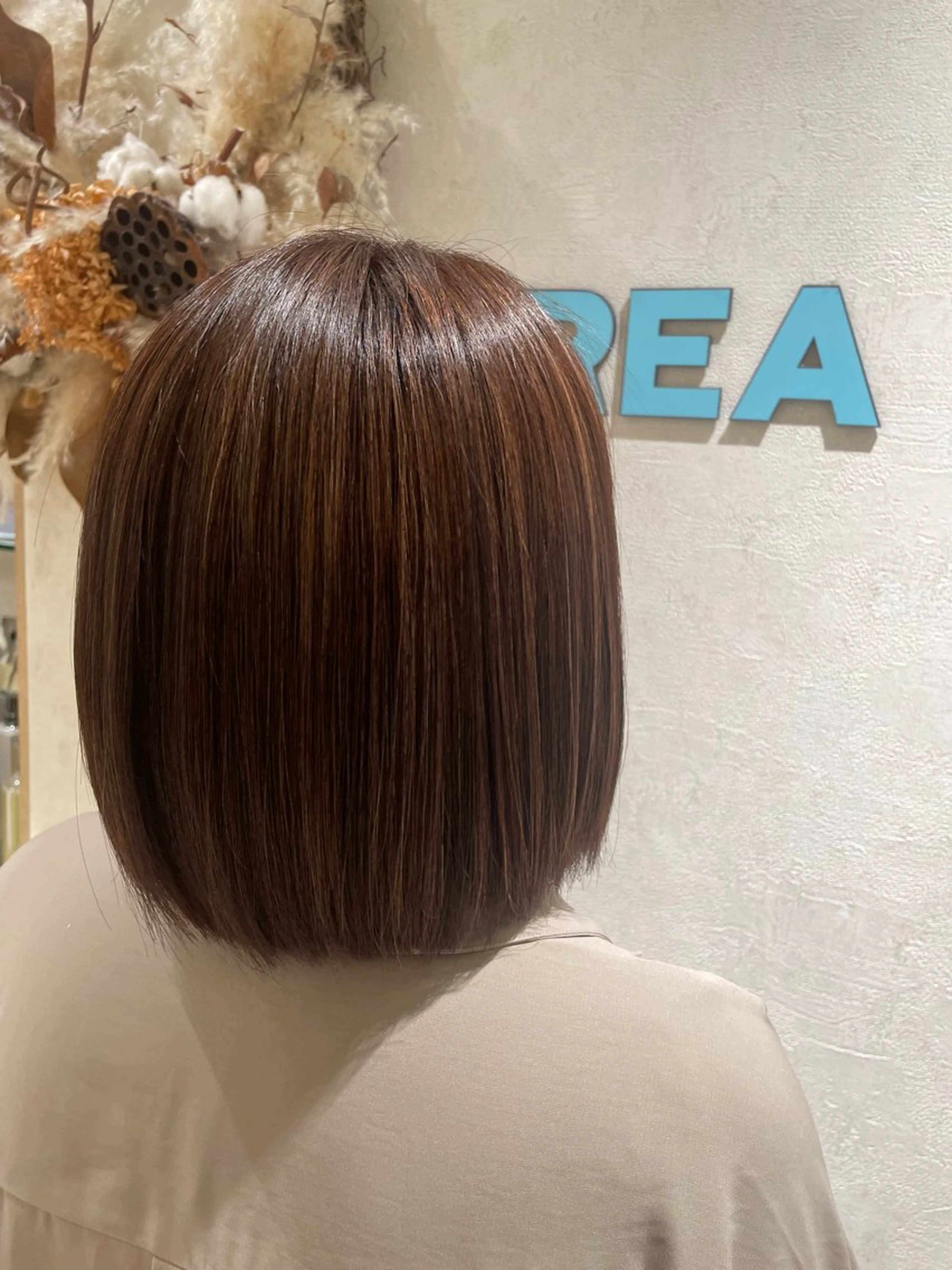 ミディアム ハイライト ヘアカラー レイヤー×ハイライト 🌷RINA🌷のヘアスタイル