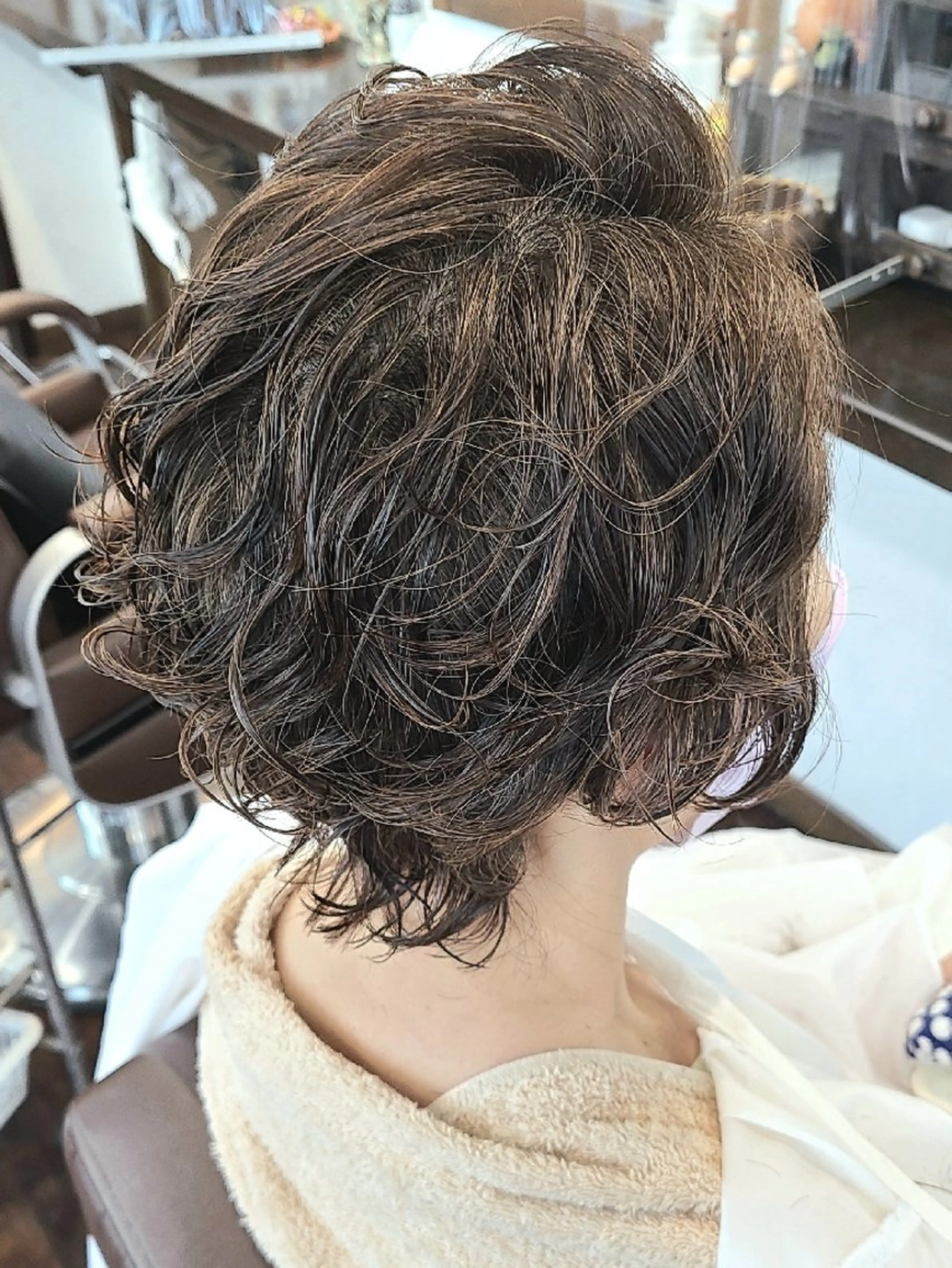 ショート パーマ カラー 【大宮】デザイナー Anne 諳 アンのヘアスタイル