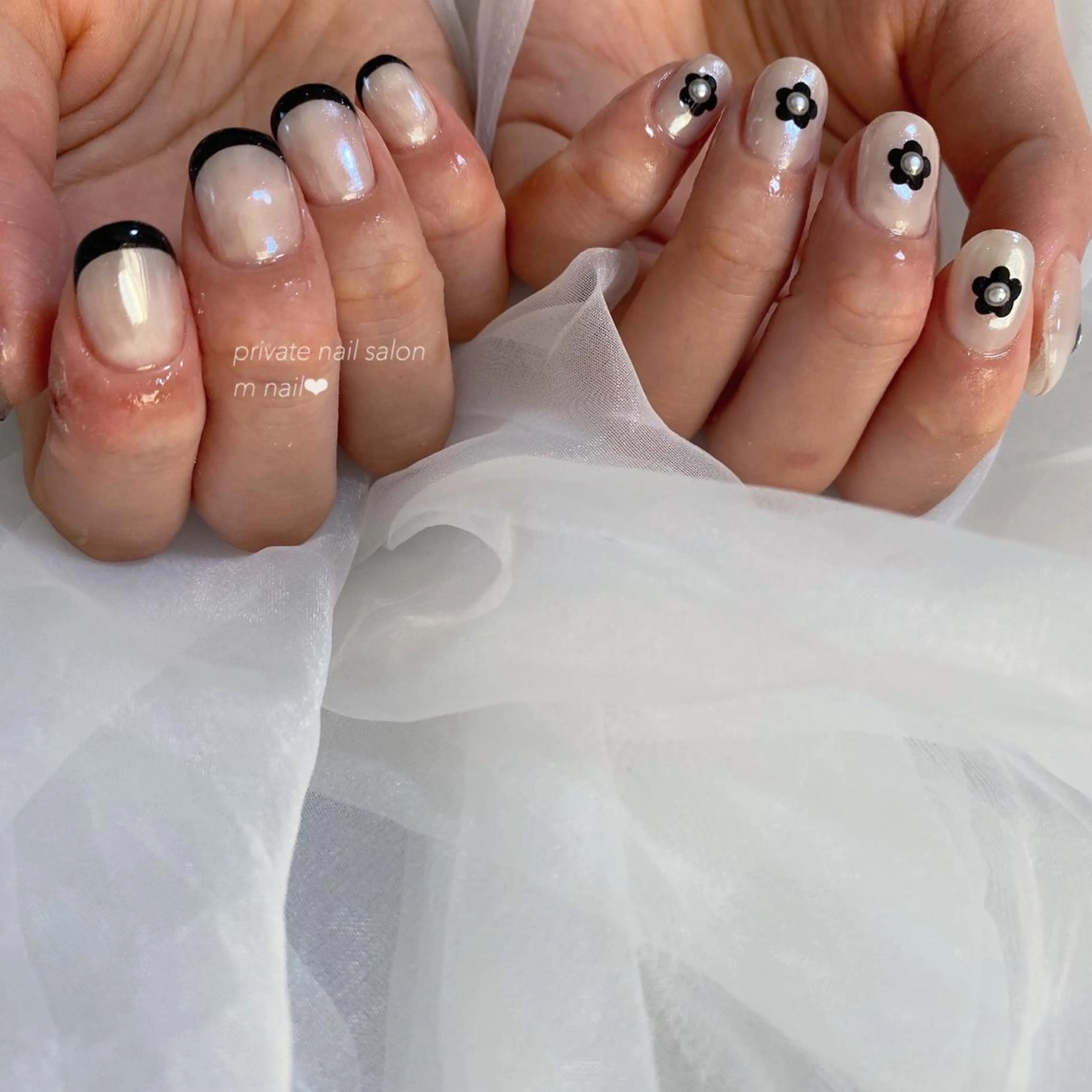 ネイル 持ち込み ハンドネイル 小河原 舞のネイルデザイン