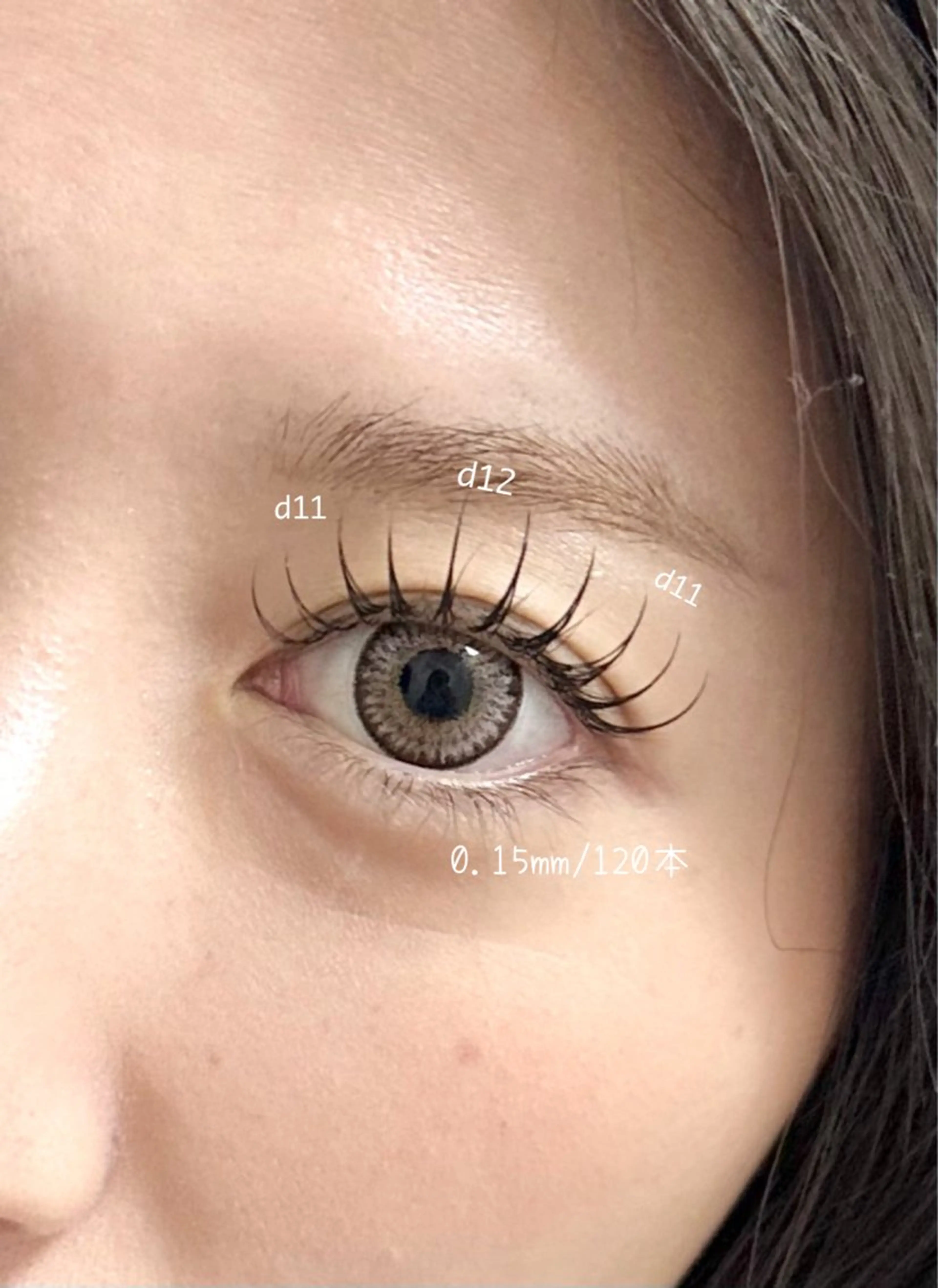 マツエク・マツパ マツエク leafirst岸和田所属・💎leafiest ｜yuzu💎のマツエク・マツパデザイン