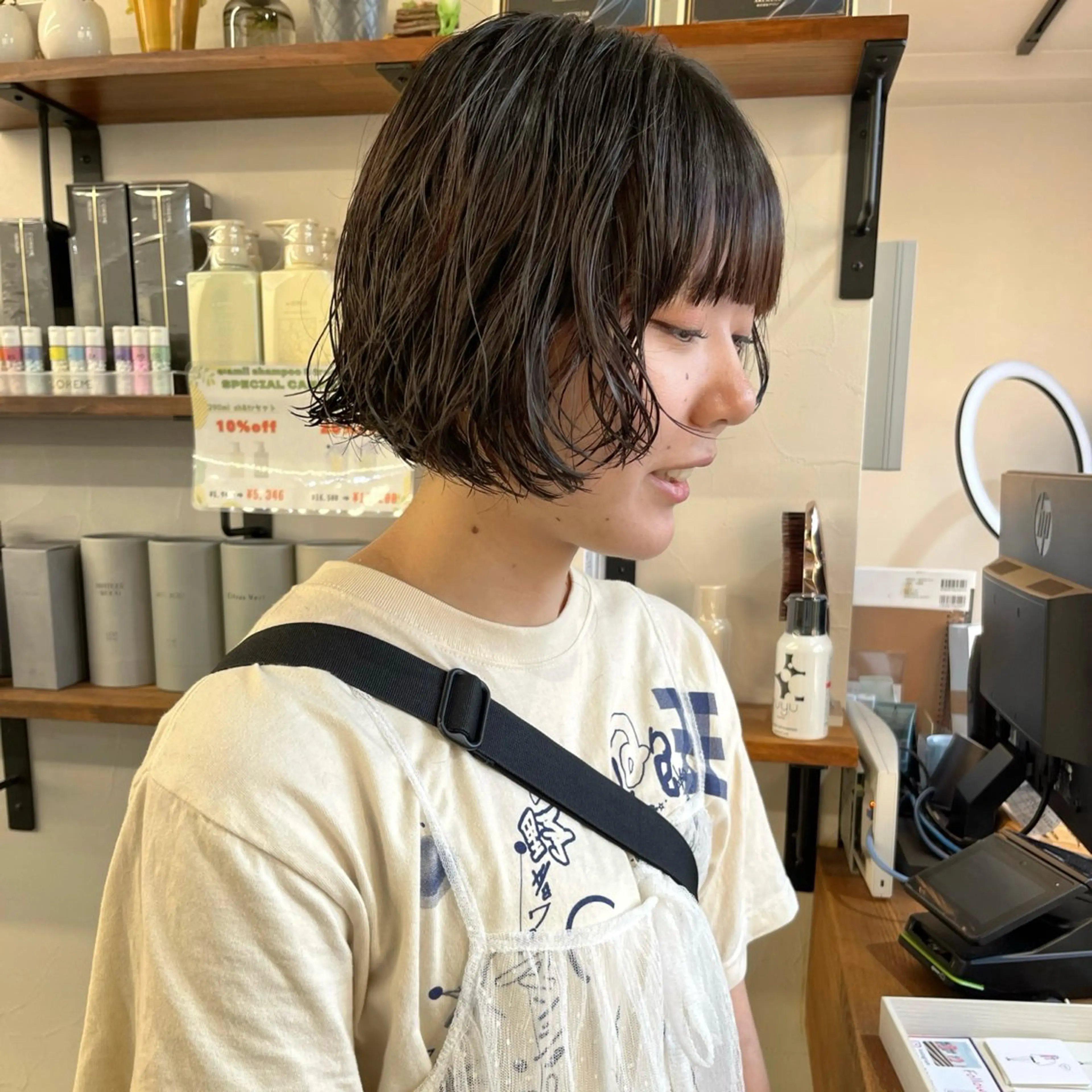 ショート パーマ ボブ 髪質改善 レイヤーカット 似合わせカット ショートヘア カット パーマ トリートメント 初めてのショート お任せください✂️のヘアスタイル