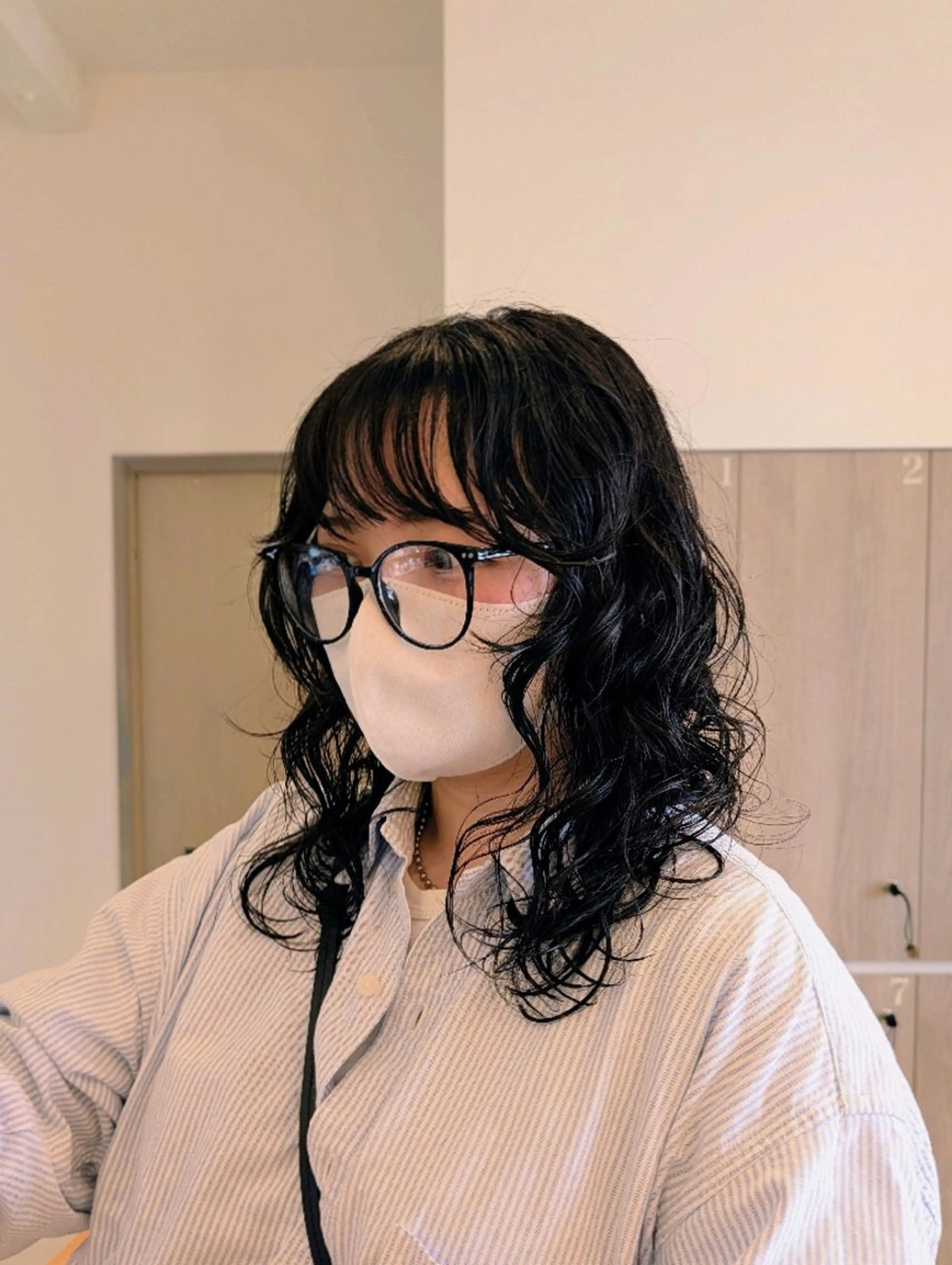 パーマ ロング レイヤーカット カット パーマ ルプラボウ　小野寺 菜穂/豊橋/パーマのヘアスタイル