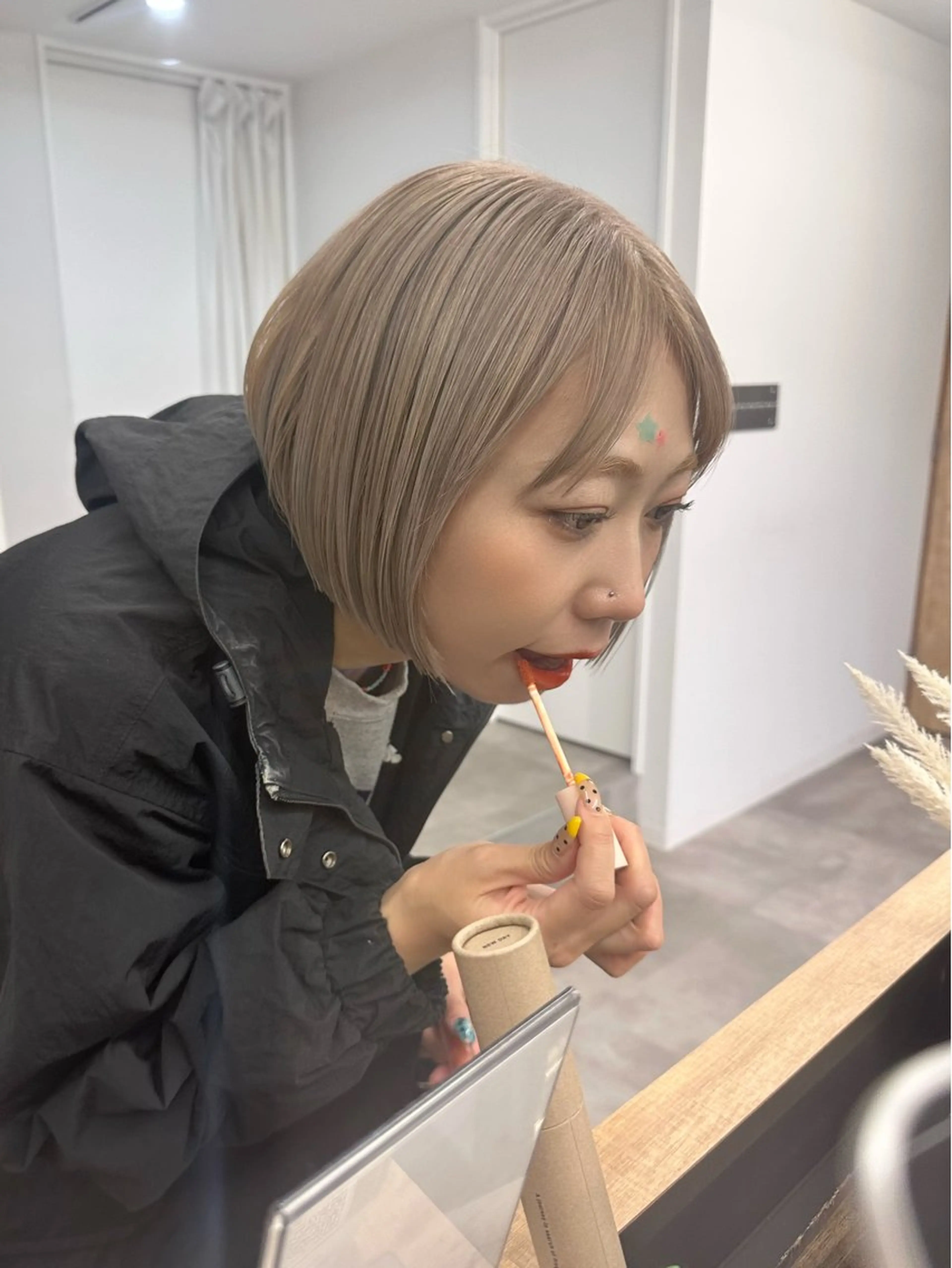 ショート カラー ニュアンスパーマ/ メンズ/hinaのヘアスタイル