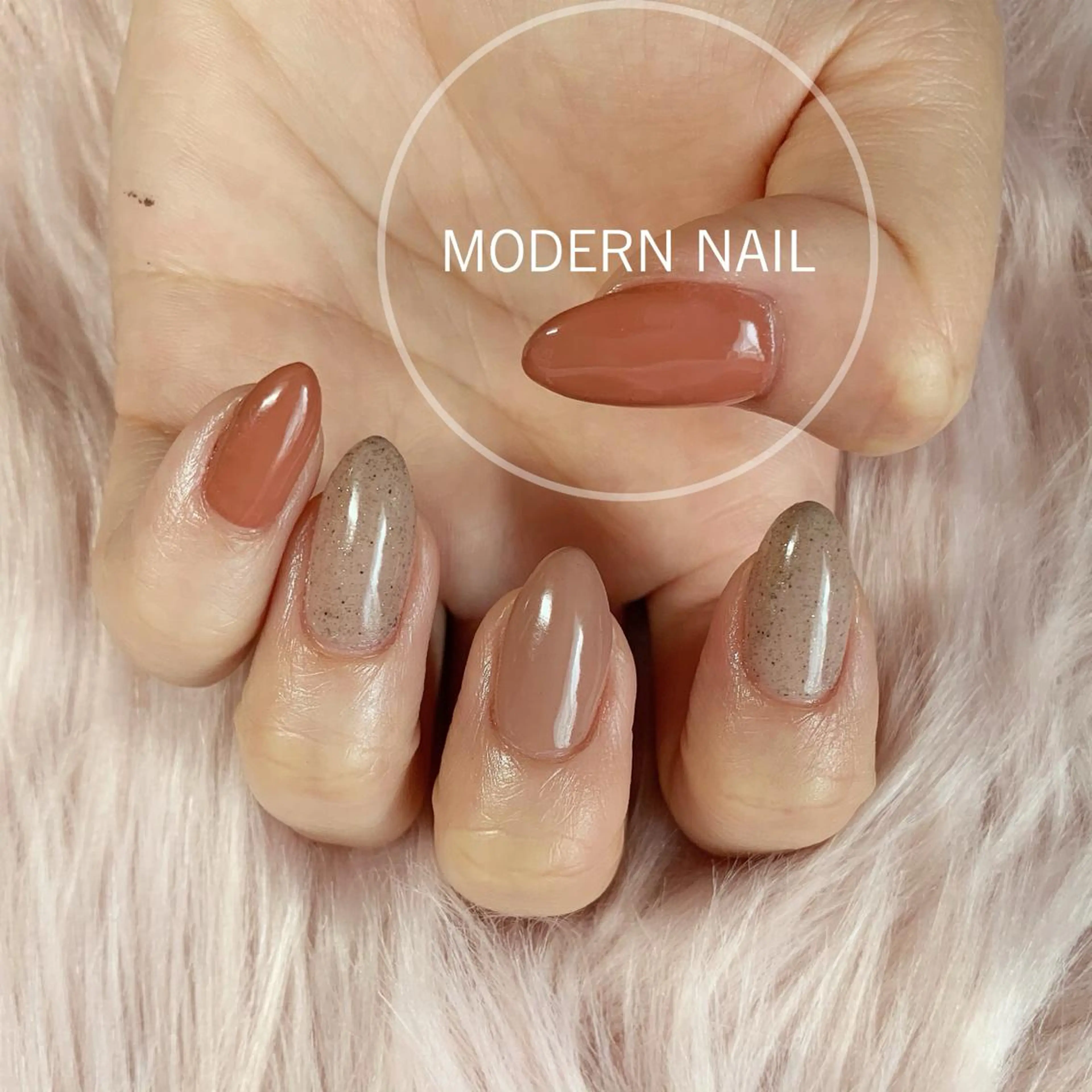 ネイル ジェルネイル シンプルネイル 小川 玲奈のネイルデザイン