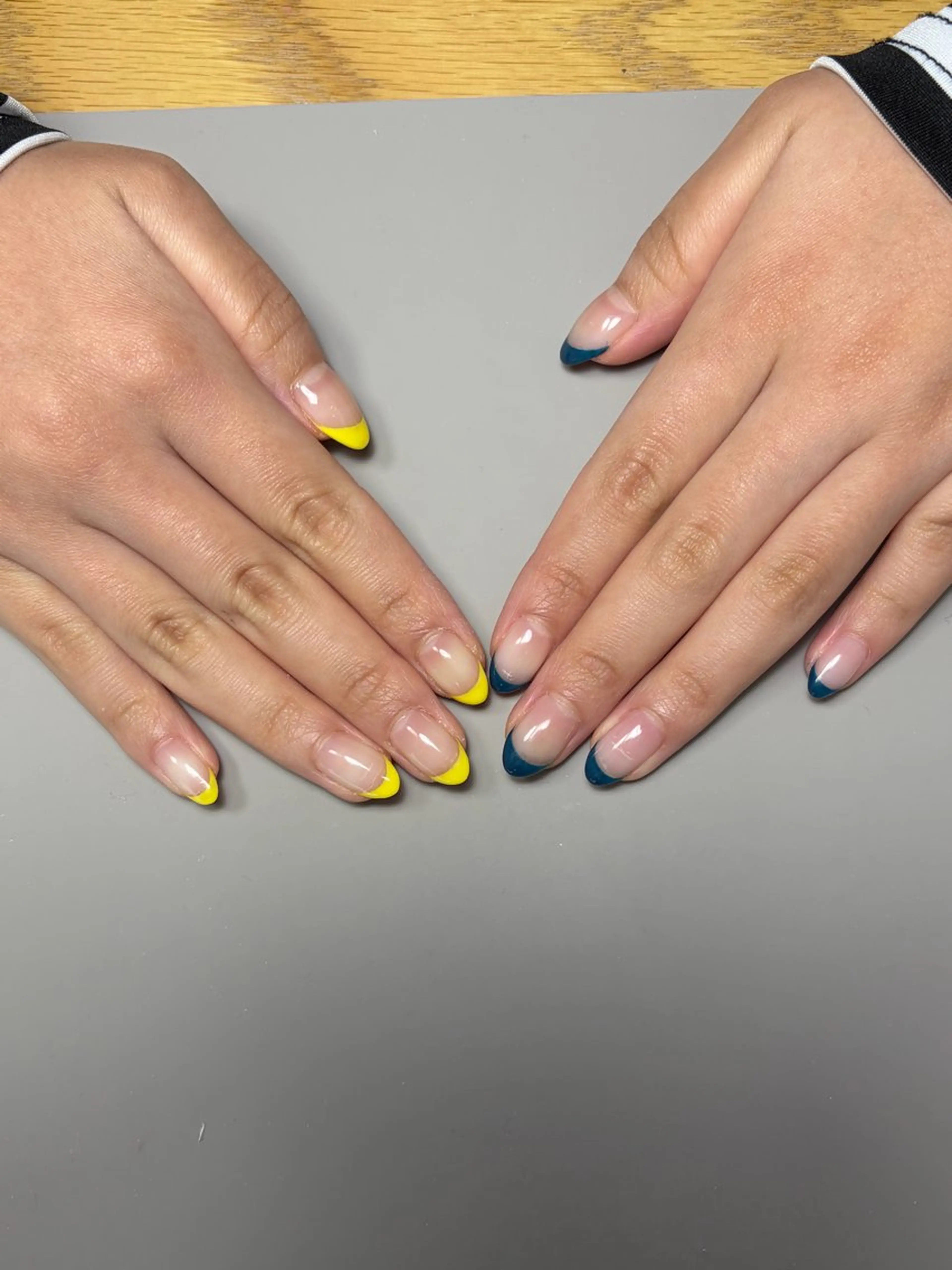 ネイル フレンチネイル ハンドネイル kashimianail所属・ｶｼﾐｱﾈｲﾙ /RIHOのネイルデザイン