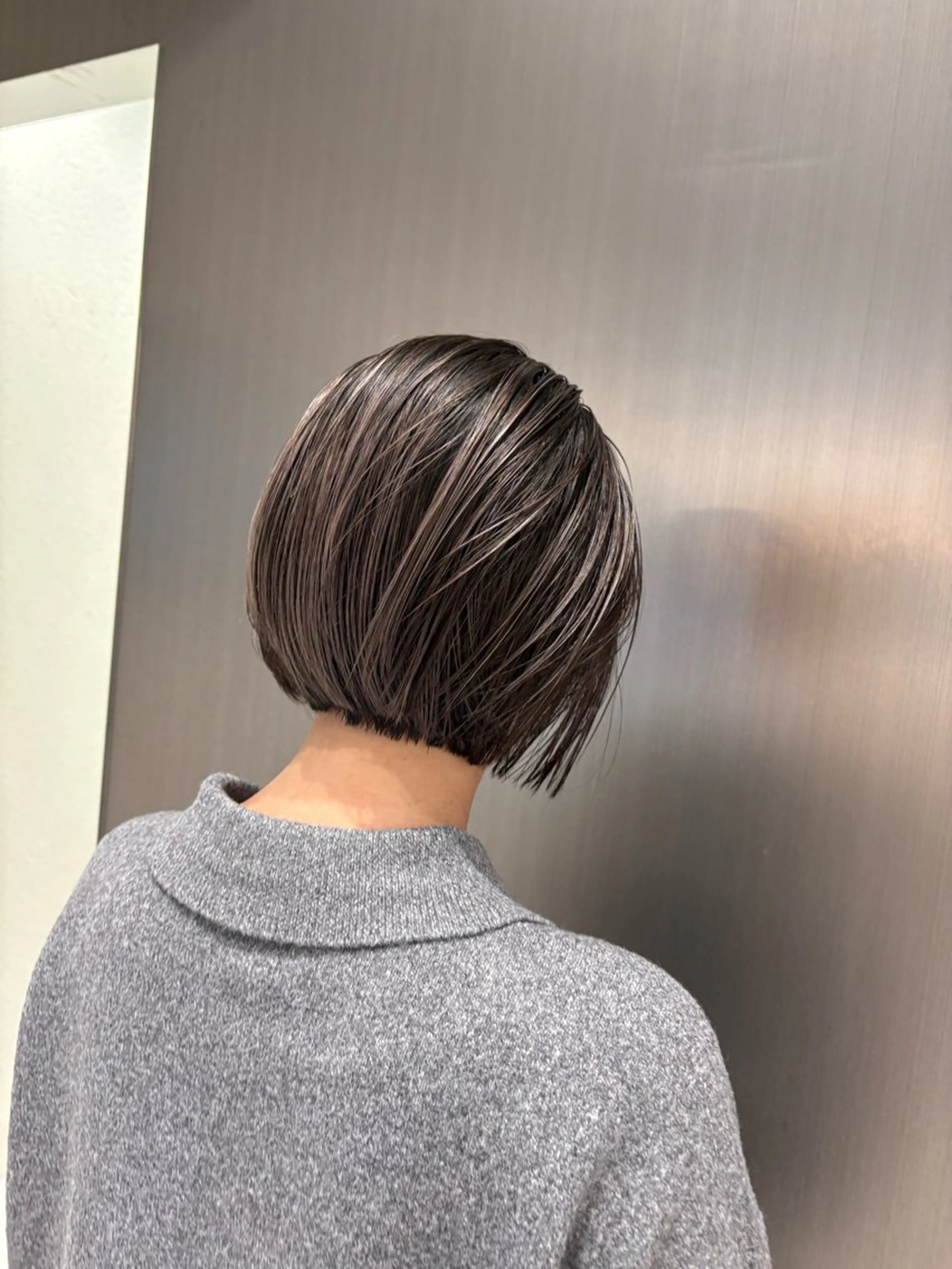 ショート カラー カット ヘアカラー トリートメント 吉武 茂暉のヘアスタイル