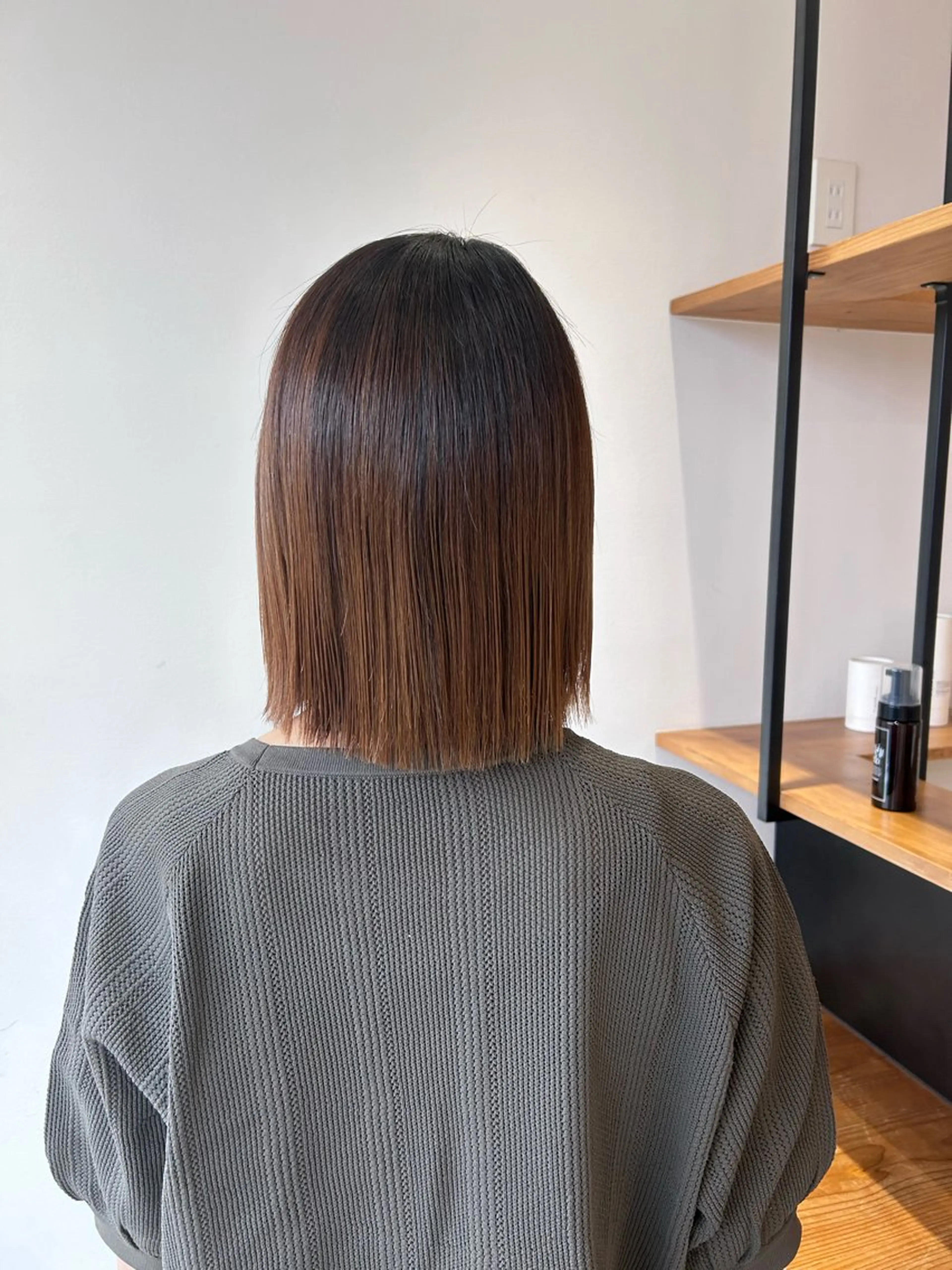 ミディアム ボブ Rina/ カットモデル募集中！のヘアスタイル