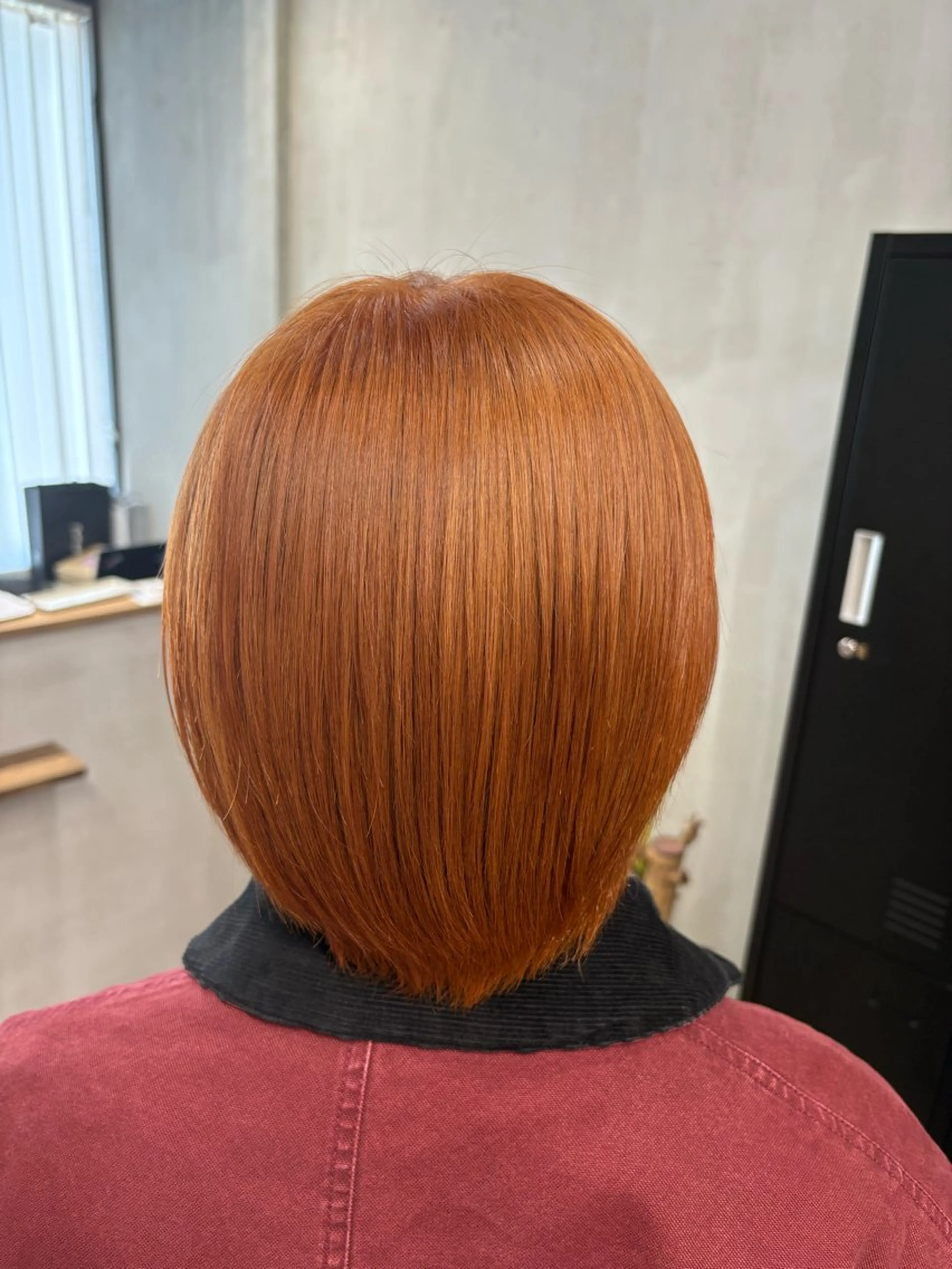 ショート カラー メンズ メンズブリーチ ベージュカラー ブリーチ ケアブリーチ オレンジ ヘアカラー トリートメント ALLEN hair /まなのヘアスタイル