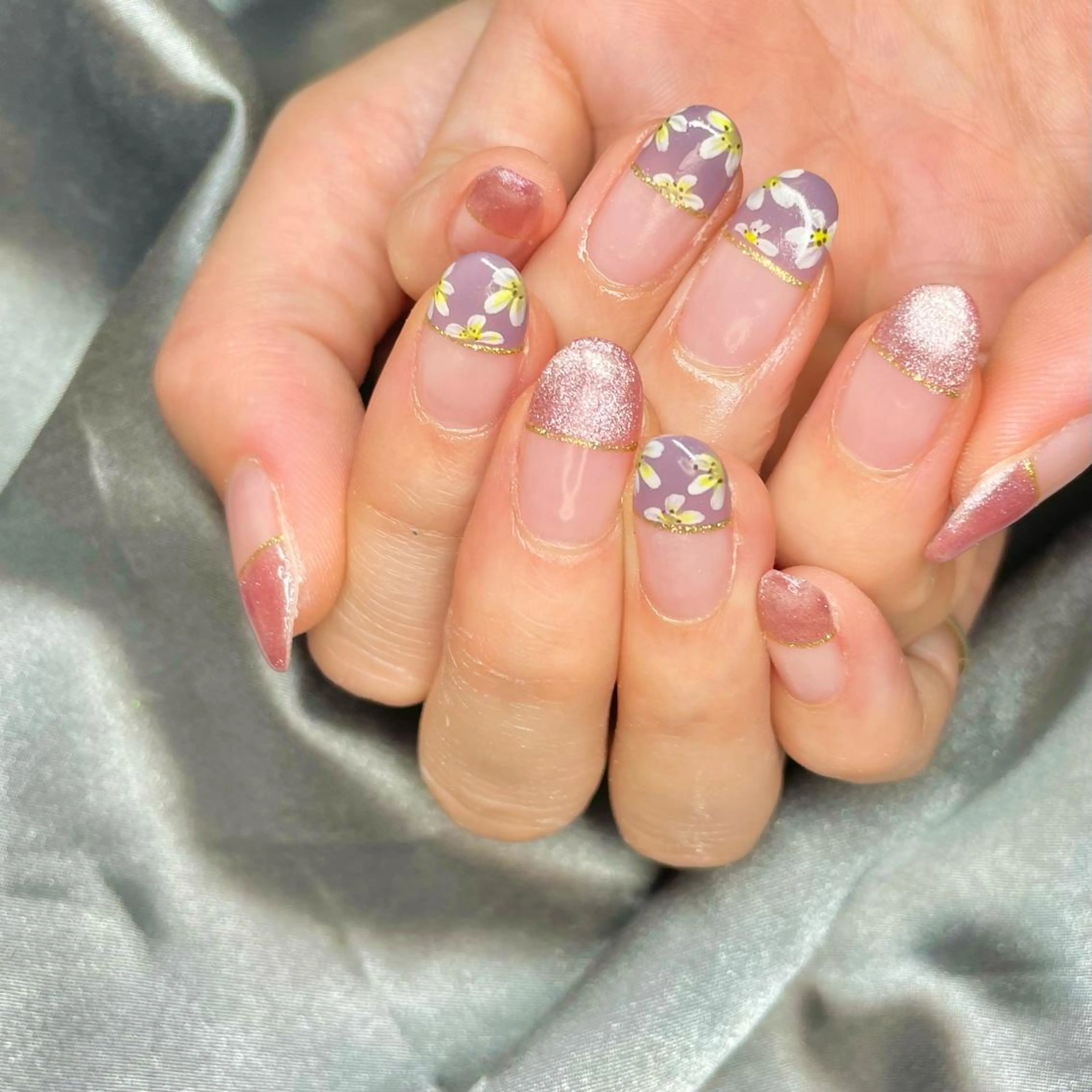 セミロング カラー パーマ ヘアアレンジ メンズ キッズ ネイル マツエク・マツパ アイブロウ フレンチネイル ストレートパーマ nail&eye Aoのマツエク・マツパデザイン