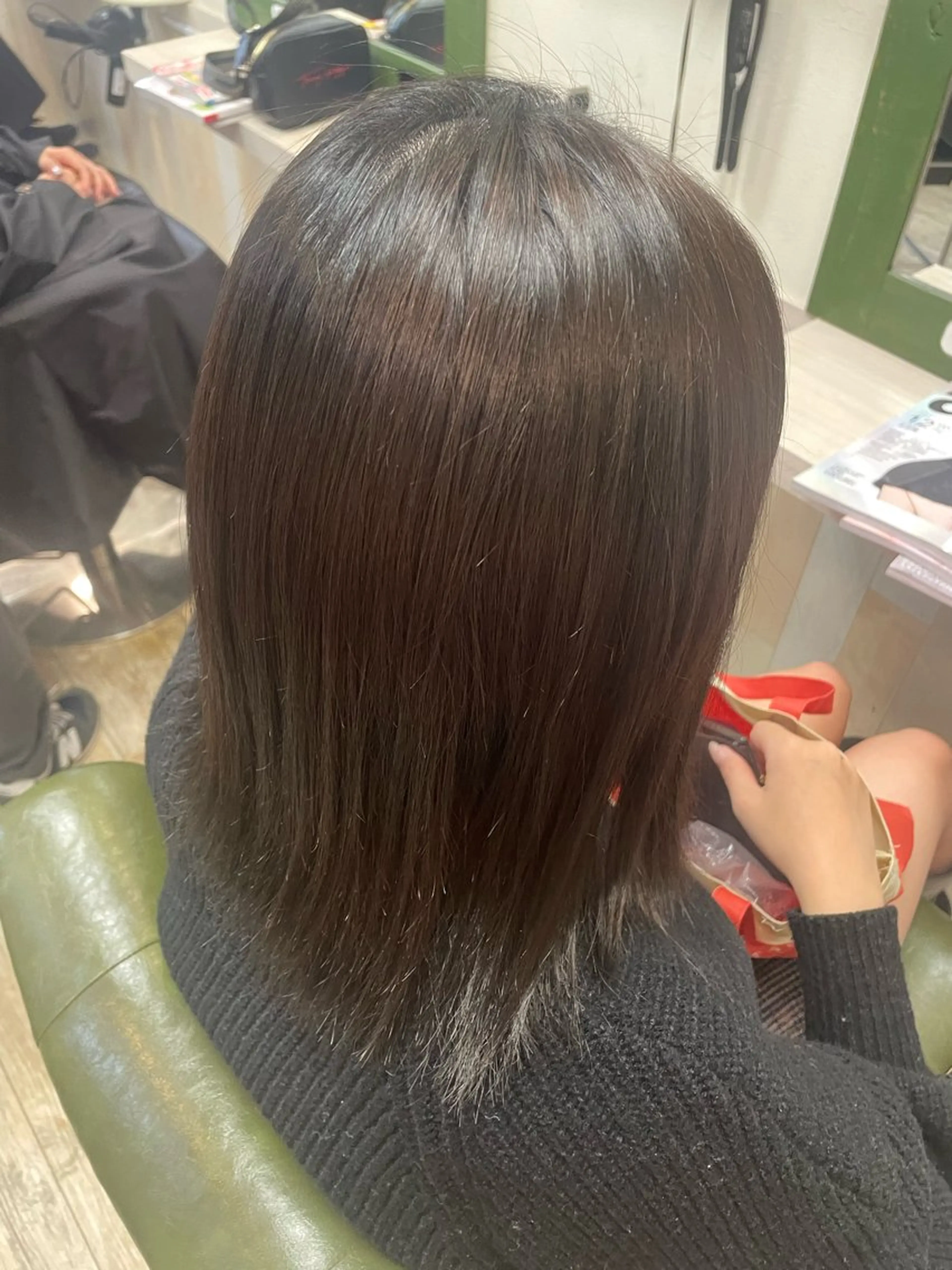 🤩今だけ価格🤩🦄ヘアカラー＋トリートメント🐠の写真