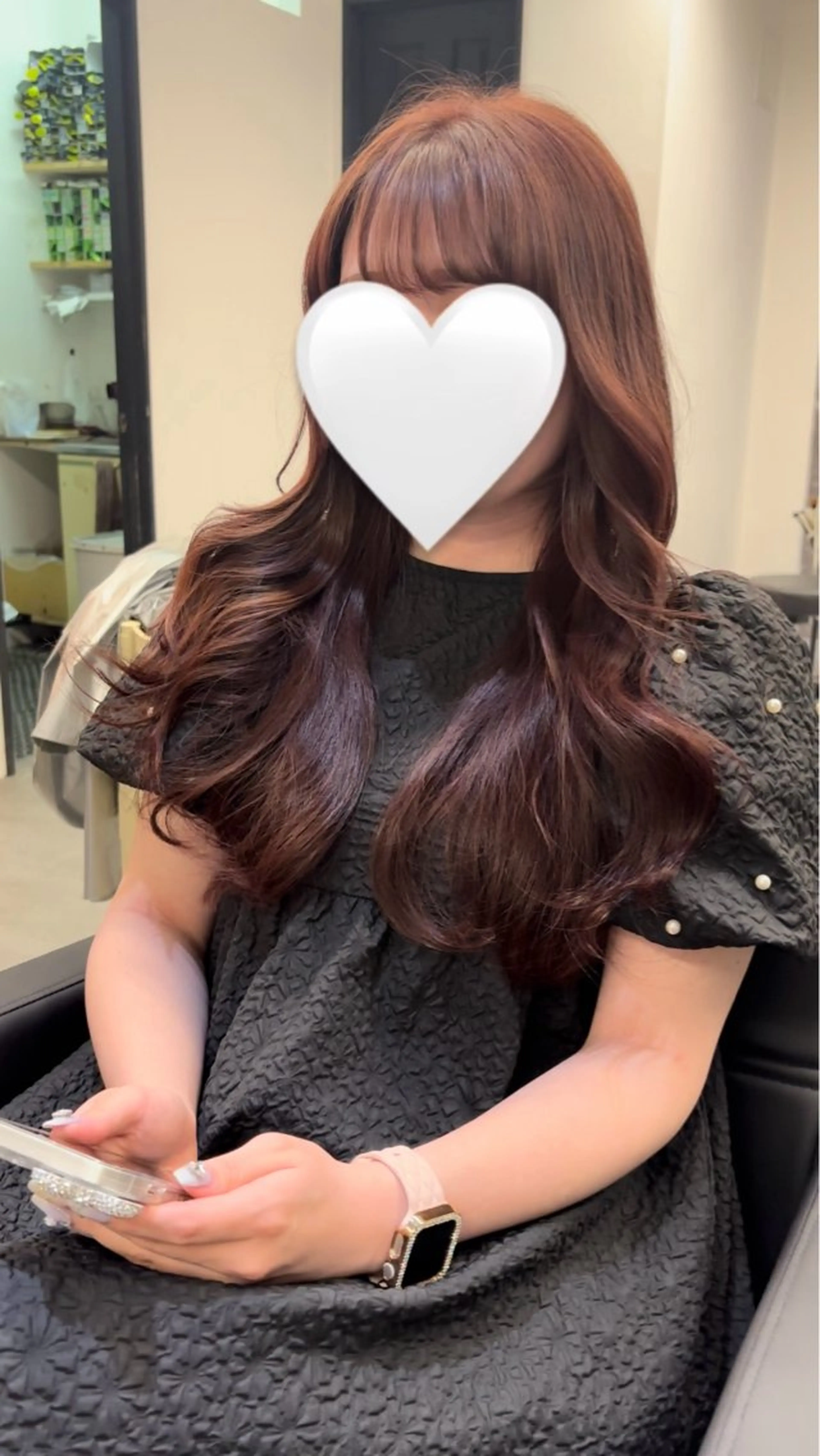 セミロング レイヤー/韓国ヘア /LILICAのヘアスタイル