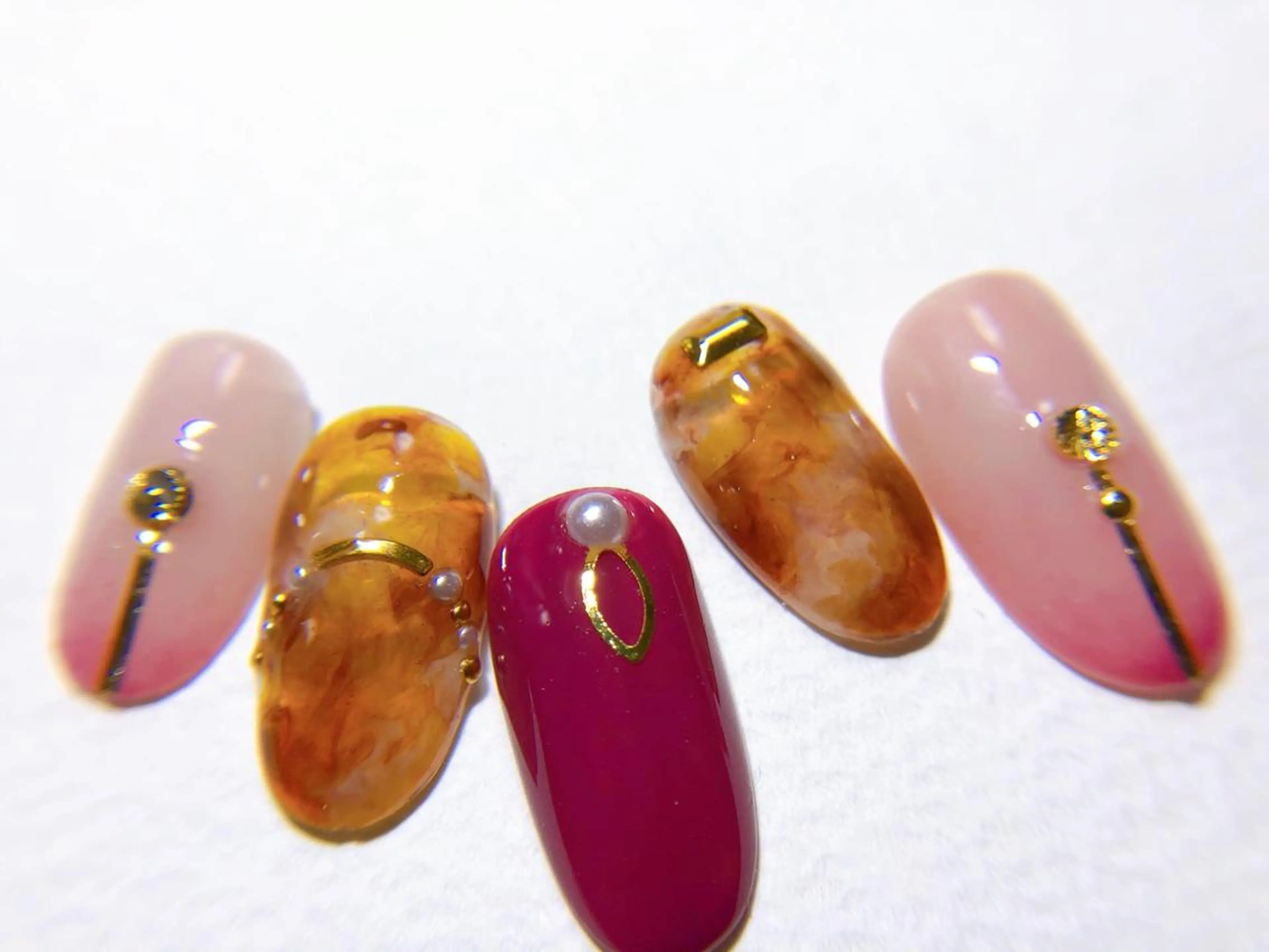 ネイル アートネイル ワンカラーネイル Ｍ☆NAIL asamiのネイルデザイン