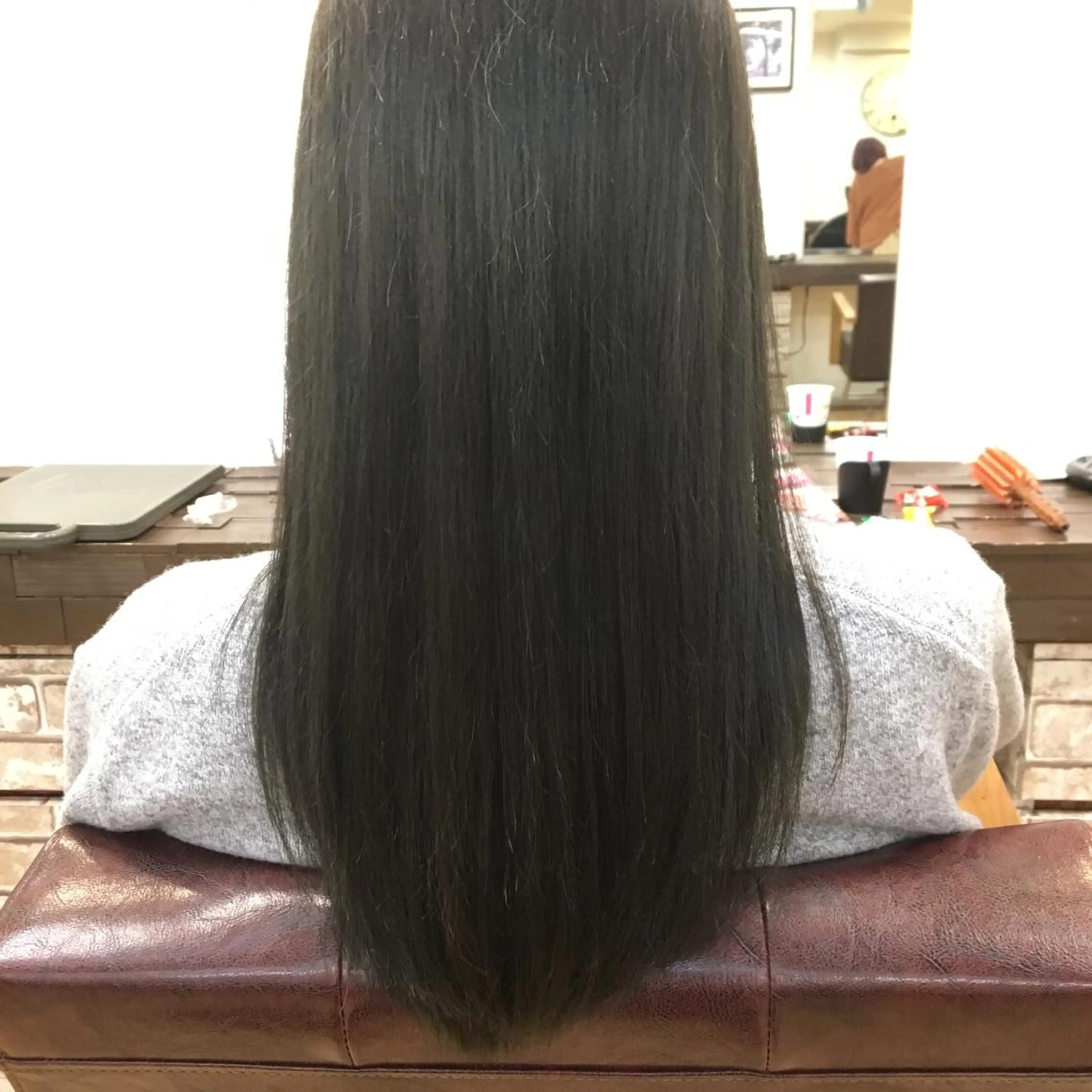 ロング カラー 縮毛矯正・髪質改善 人気No1🩶北島のヘアスタイル