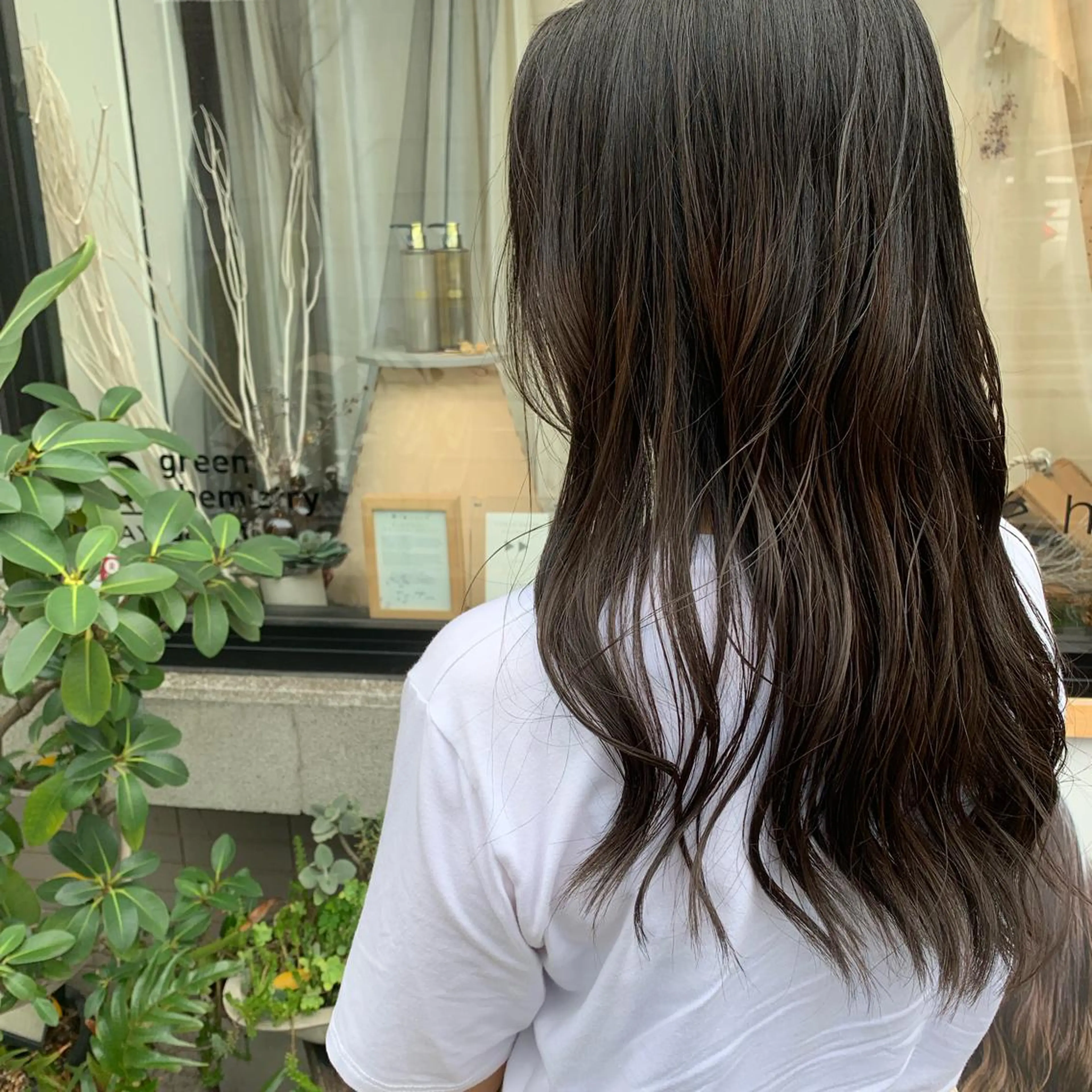 ロング 艶髪color💎髪 質改善ストレート大吉のヘアスタイル