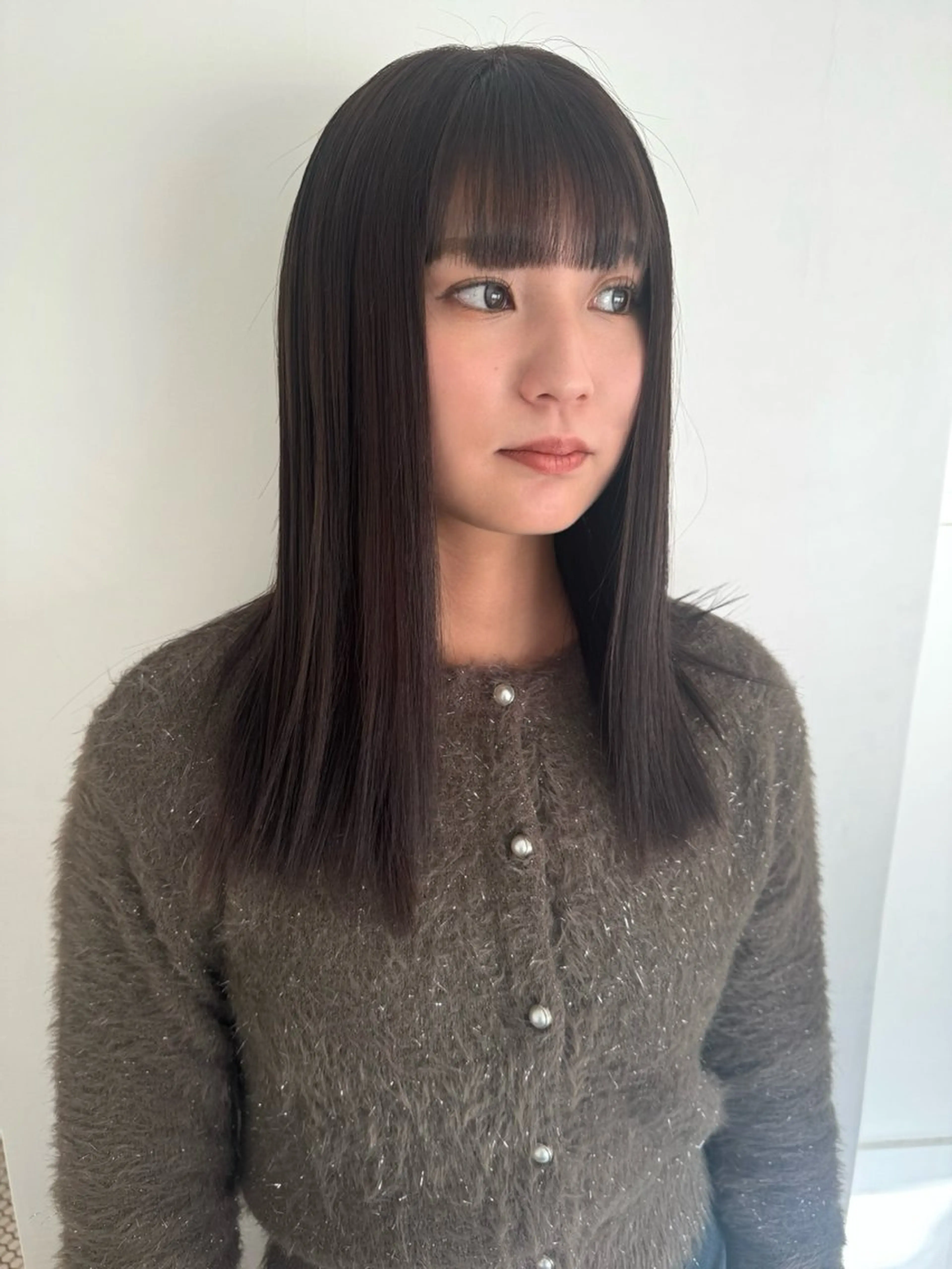 カラー カット ヘアカラー ブリーチカラー🎀 韓国風/寺門美優のヘアスタイル