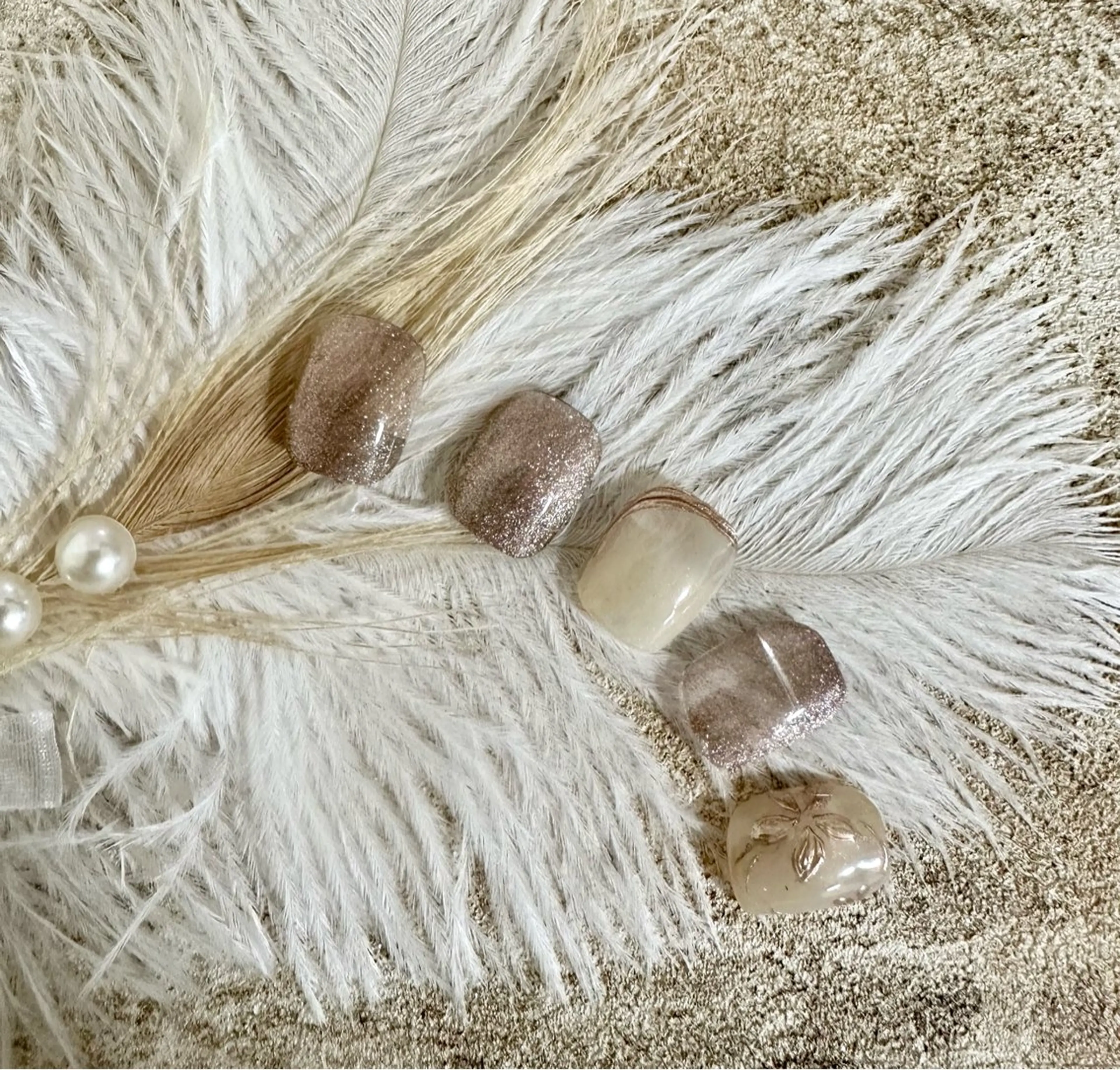 【フットネイル】定額Aコース　6980《初回ジェルオフ無料》の写真