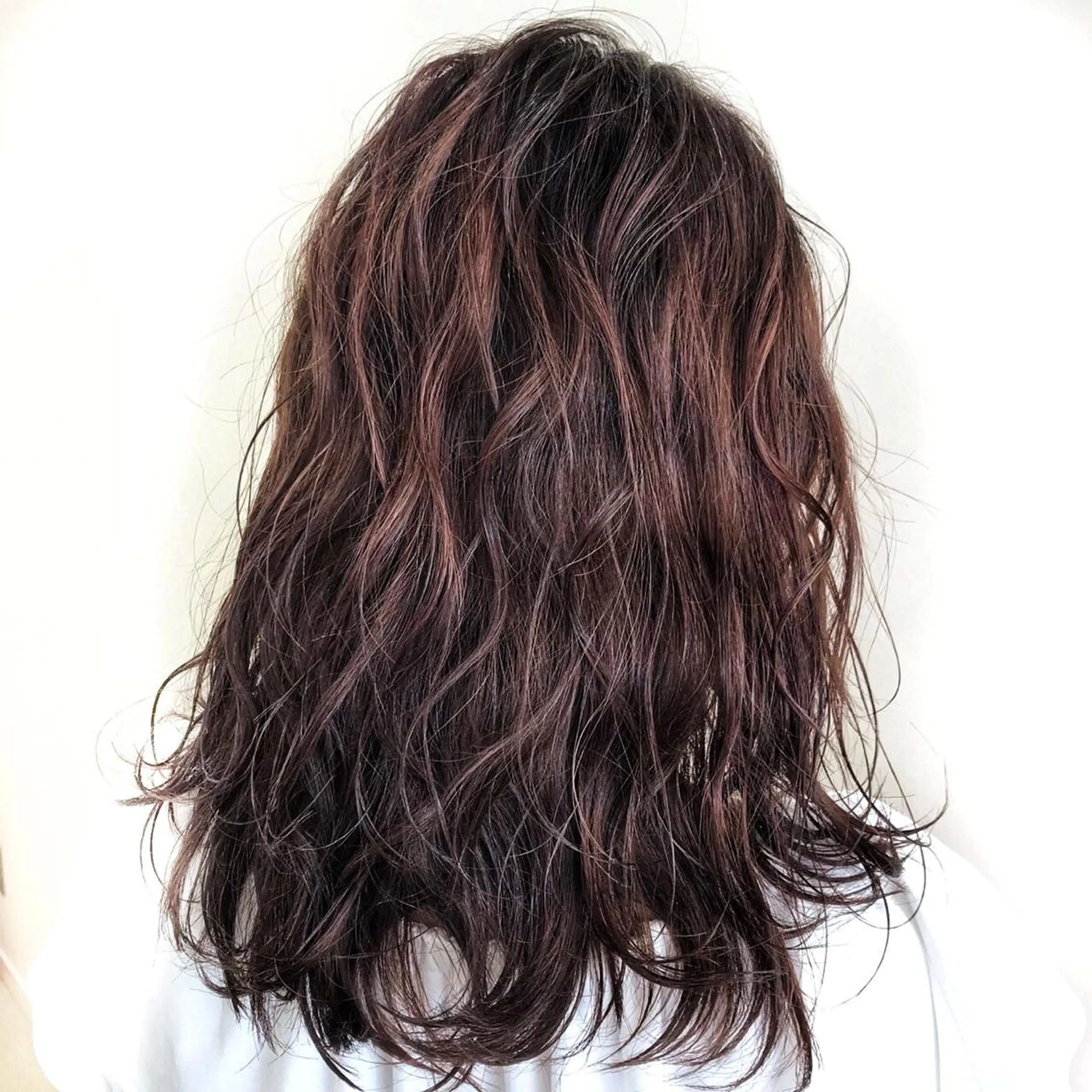 ミディアム カラー パーマ エリア人気No.1 美容室Ash西船橋のヘアスタイル