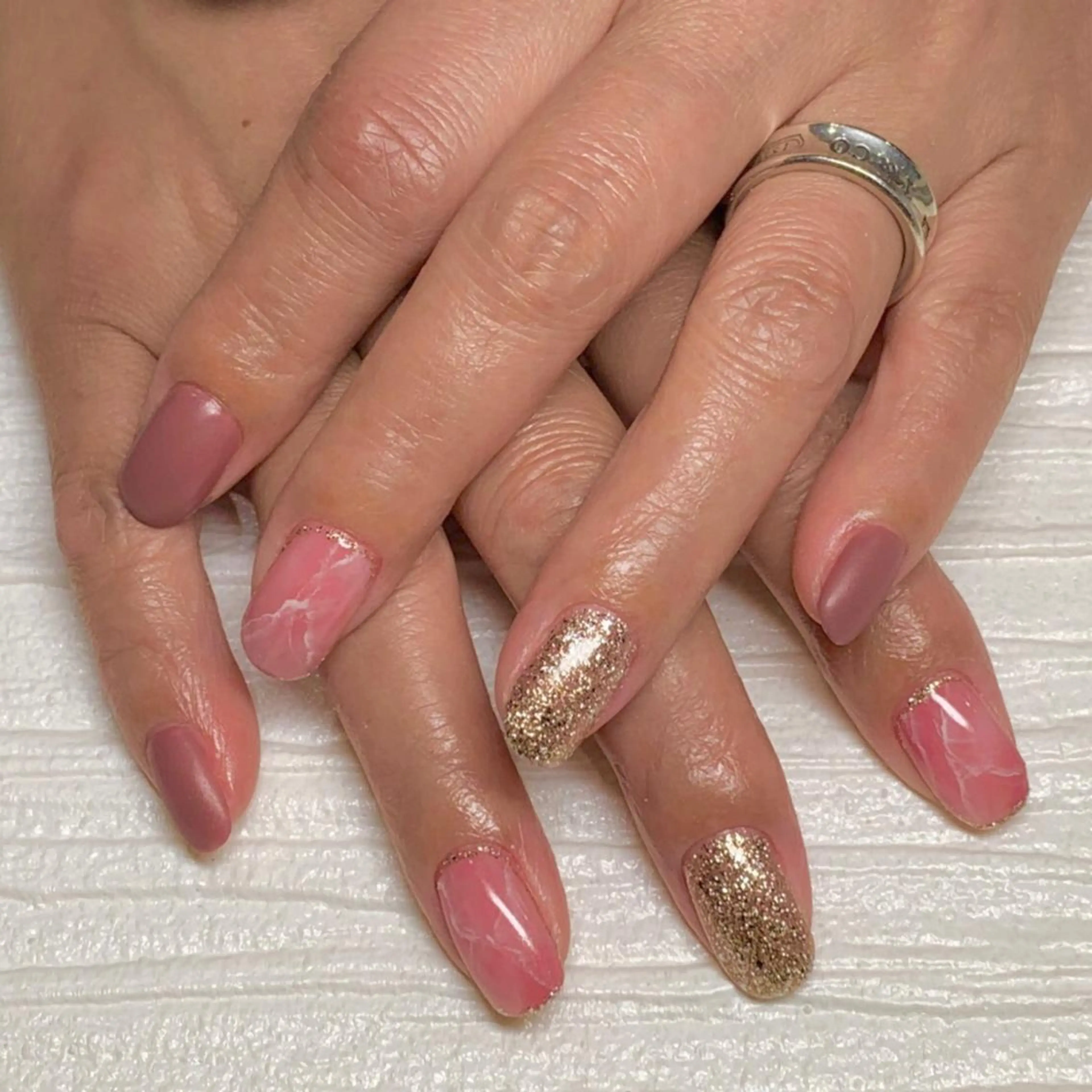 ショート ネイル 🦋Kiyomi. 🦋のネイルデザイン