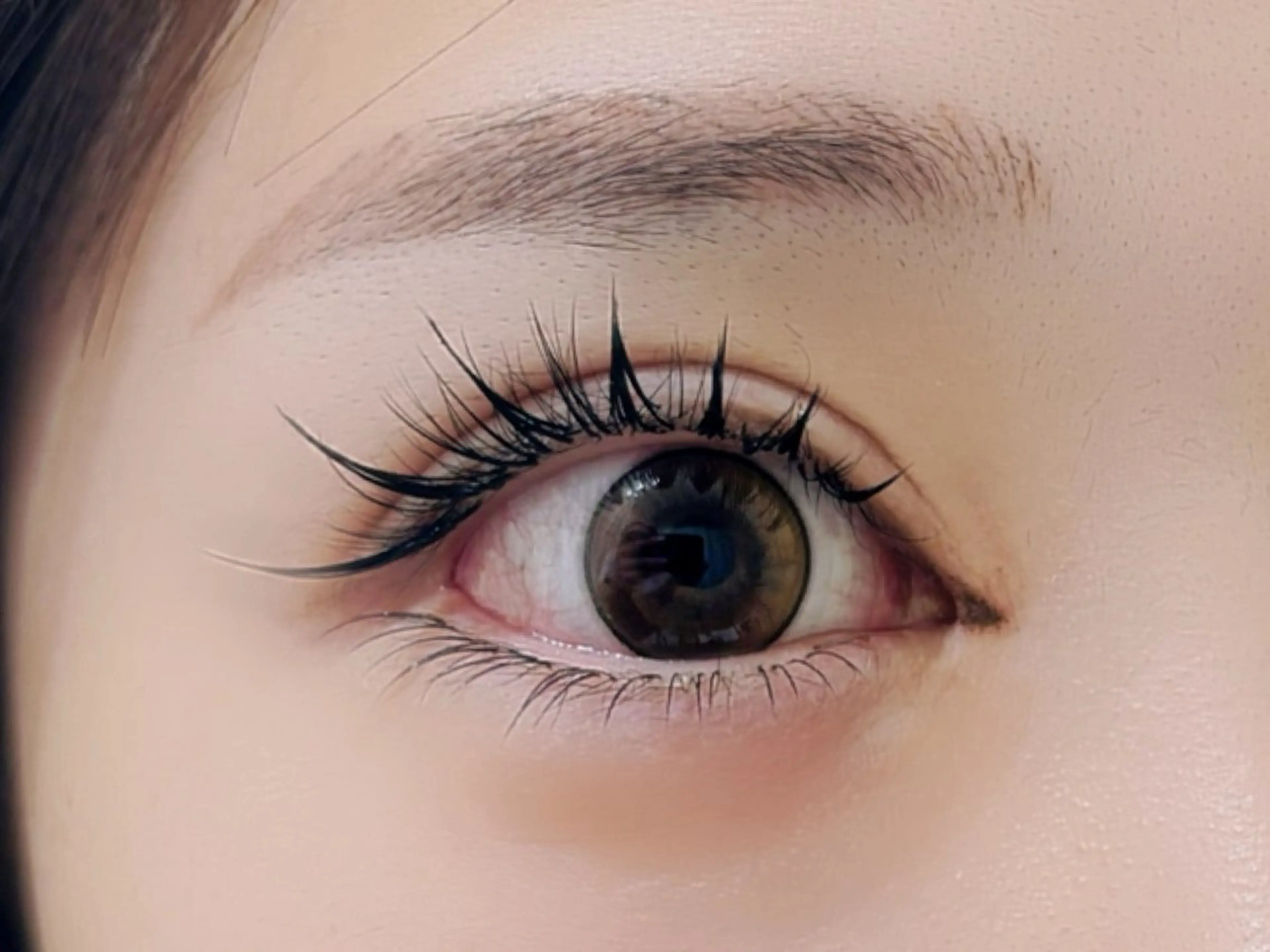 マツエク・マツパ 付け放題 バインドロック 束感まつ毛 フラットラッシュ パリジェンヌラッシュリフト マツエク オーロラ所属・AURORA RINAのマツエク・マツパデザイン