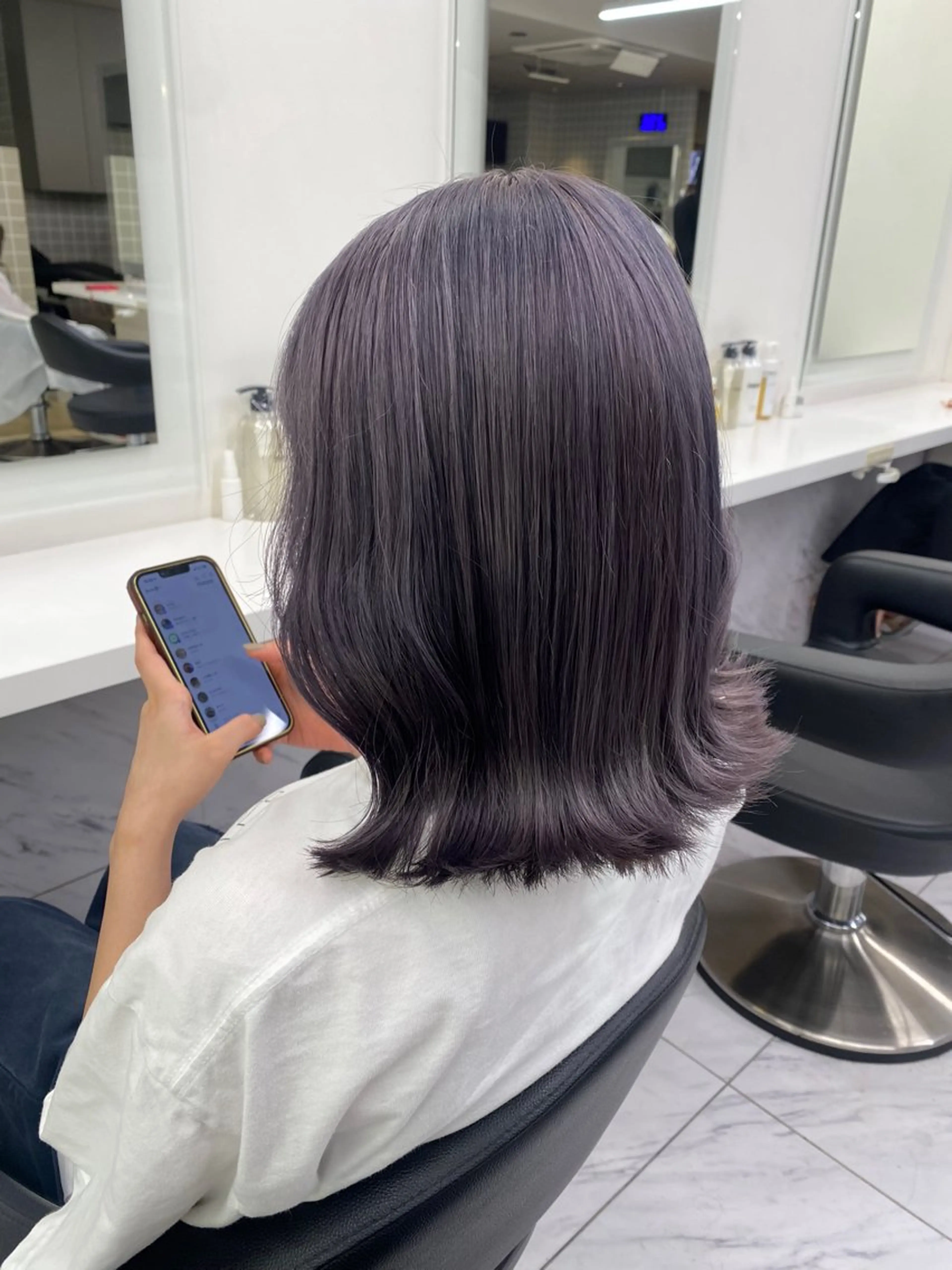 ミディアム カラー ダブルカラー/ 横浜/JURIのヘアスタイル