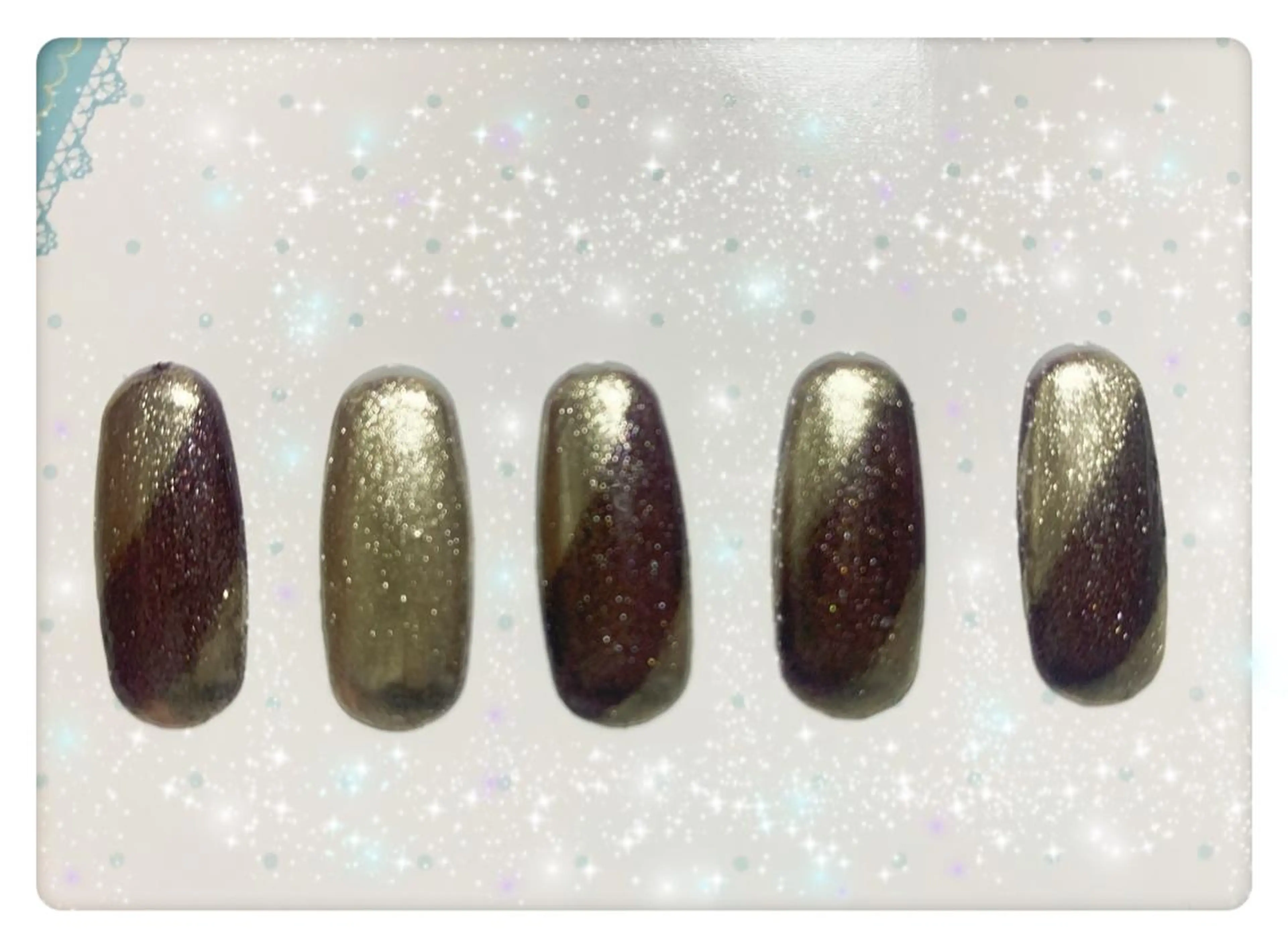 ネイル キラキラネイル 林 ✨syousyouのネイルデザイン