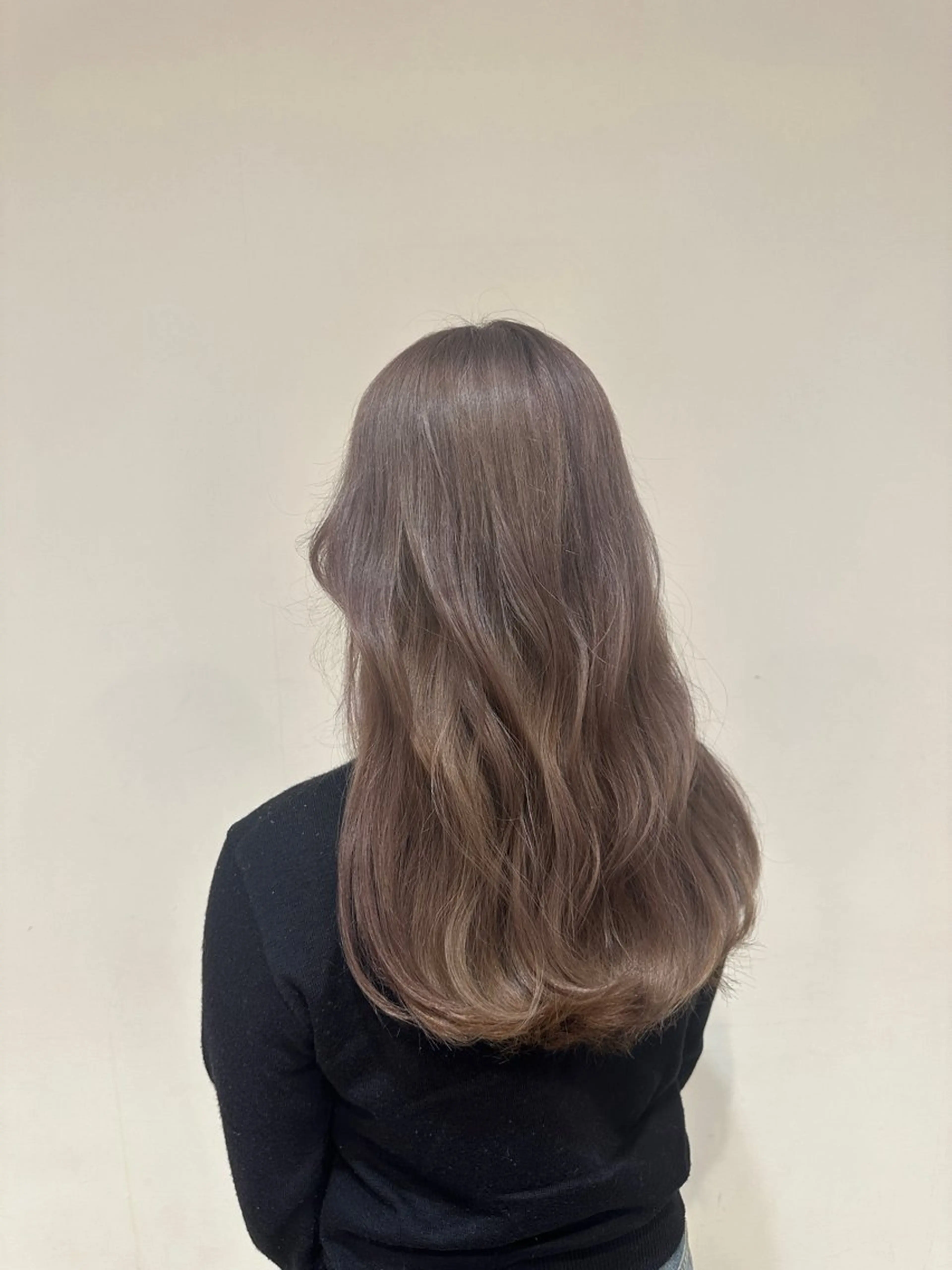 セミロング カラー カット ヘアカラー トリートメント メンズパーマ/レイヤ ーカット岡田遥希のヘアスタイル