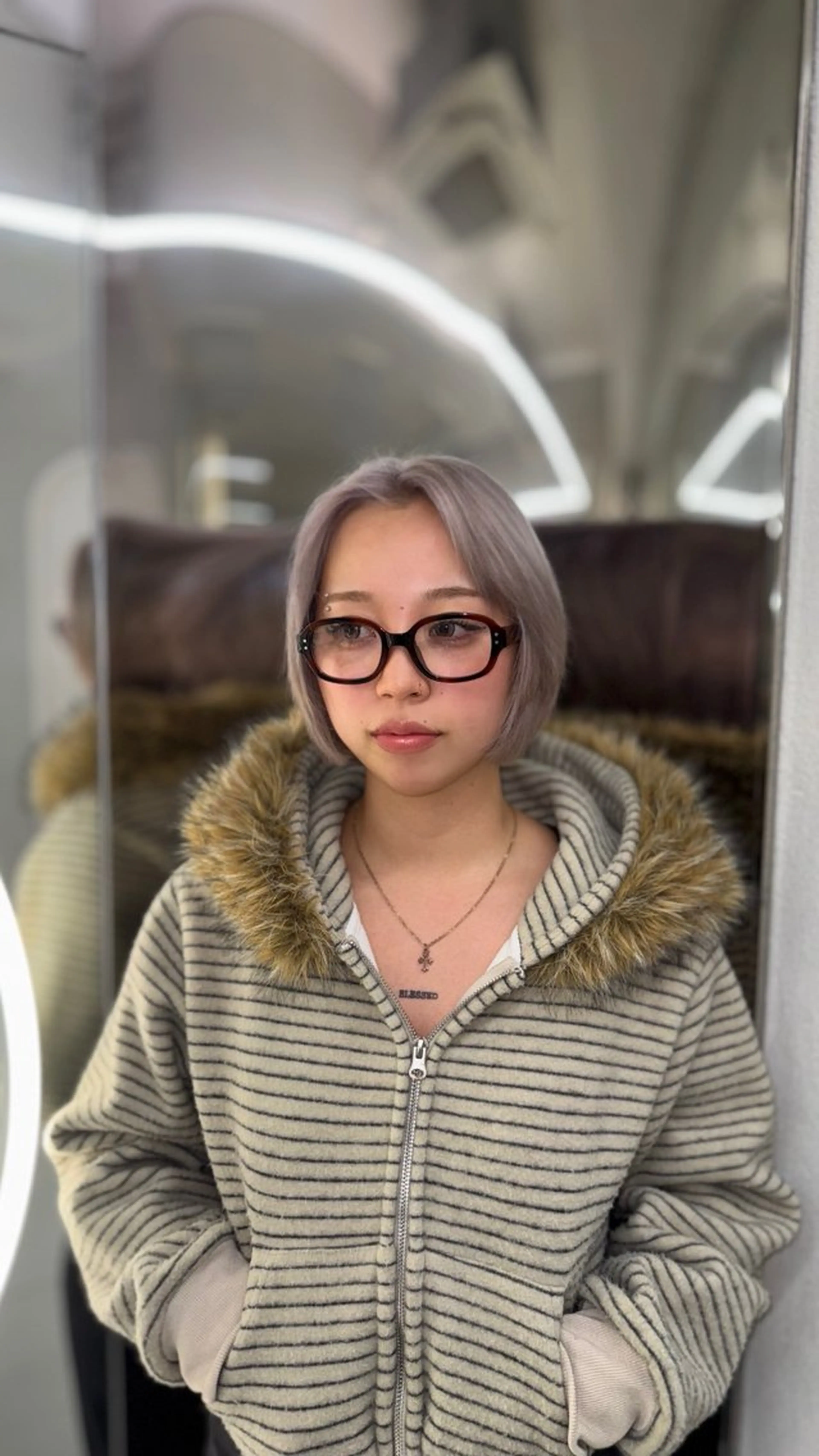 カラー ヘアカラー ANN GAGAのヘアスタイル