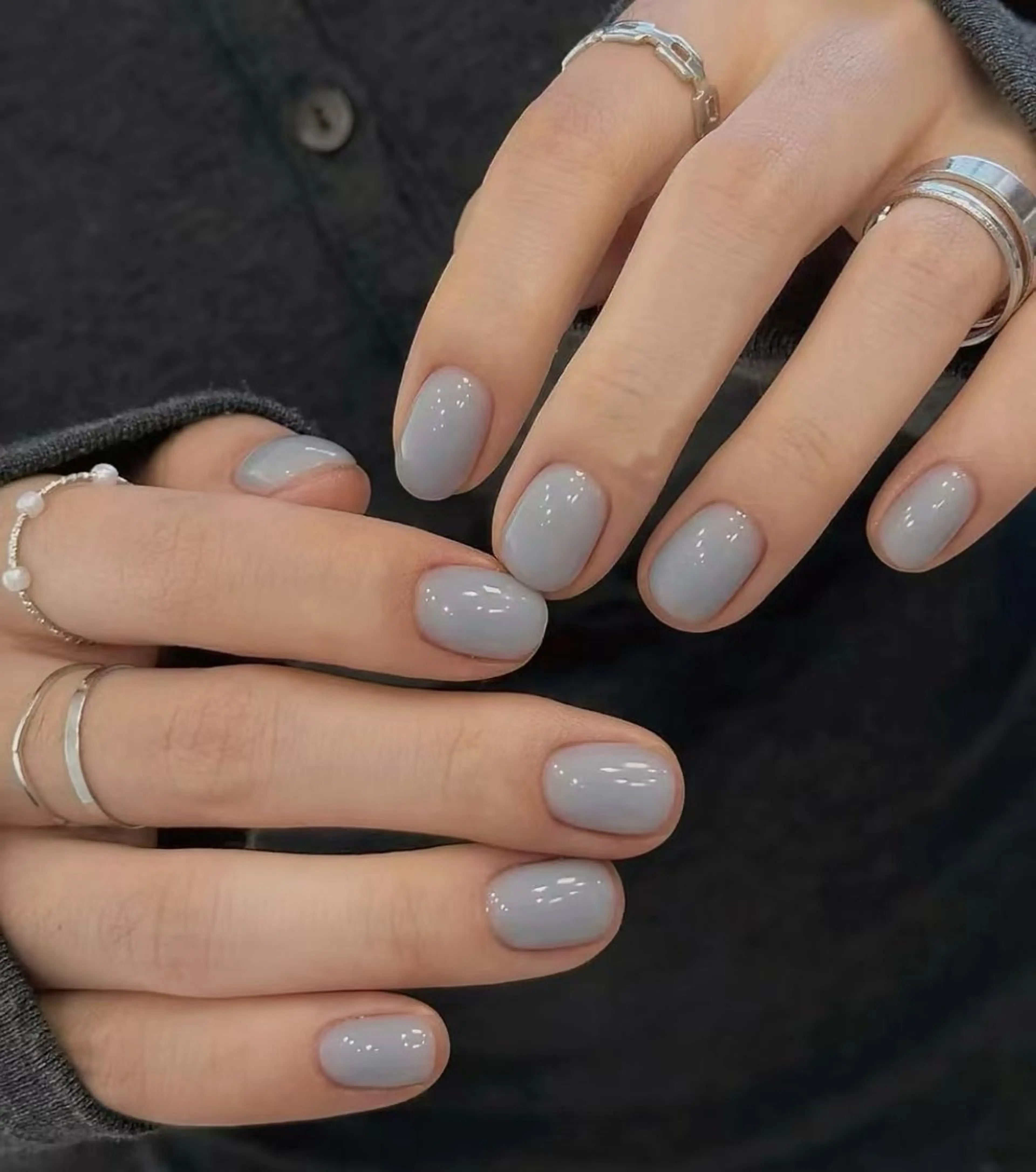 ネイル オーロラネイル フラワーネイル フットネイル フレンチネイル ジェルネイル ハンドネイル BabyYouMi nailのネイルデザイン