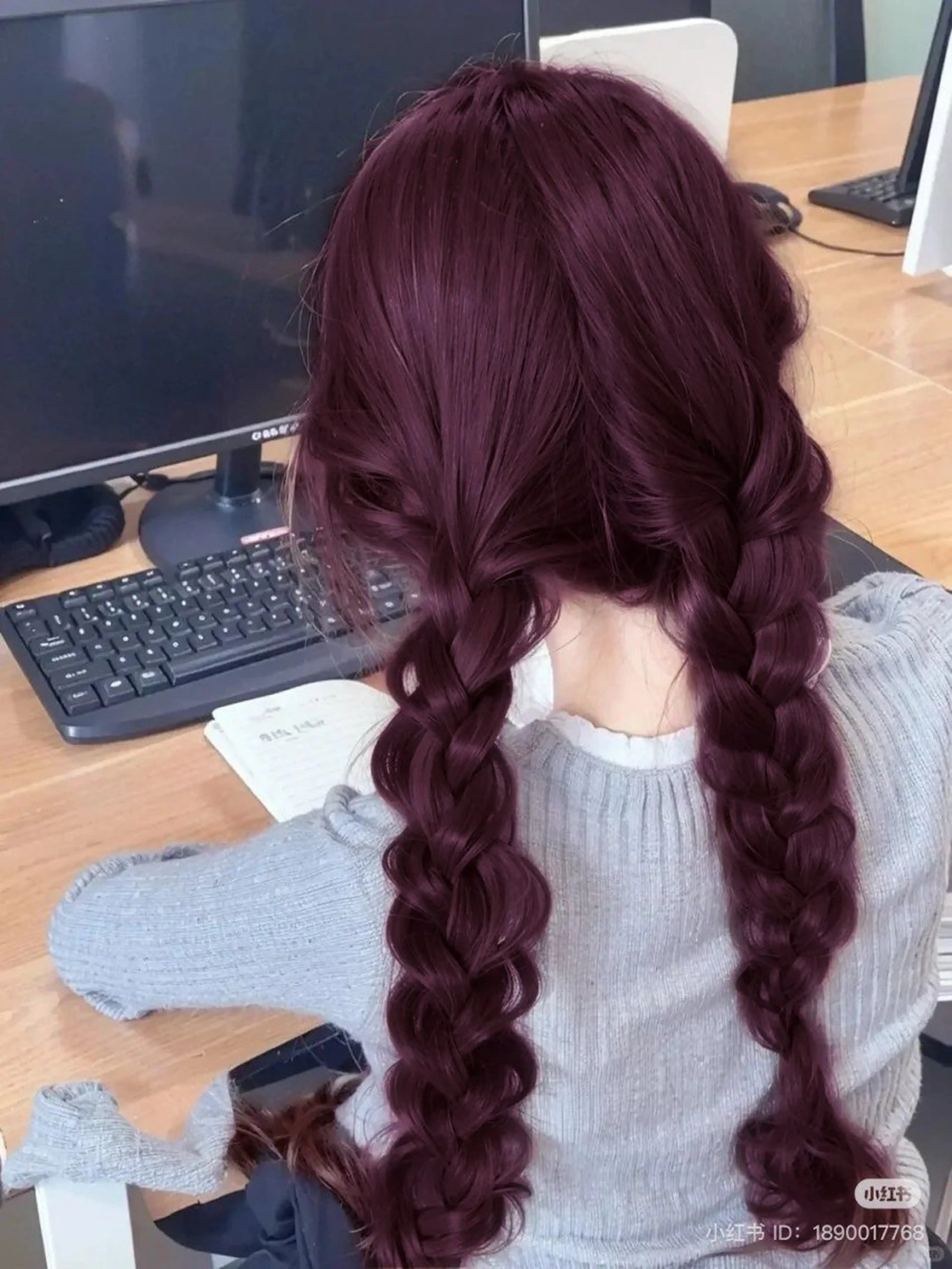 ロング ケアカラー 髪質改善 ロング トリートメント 💗秋冬トレンドヘア Natsumi 💗のヘアスタイル