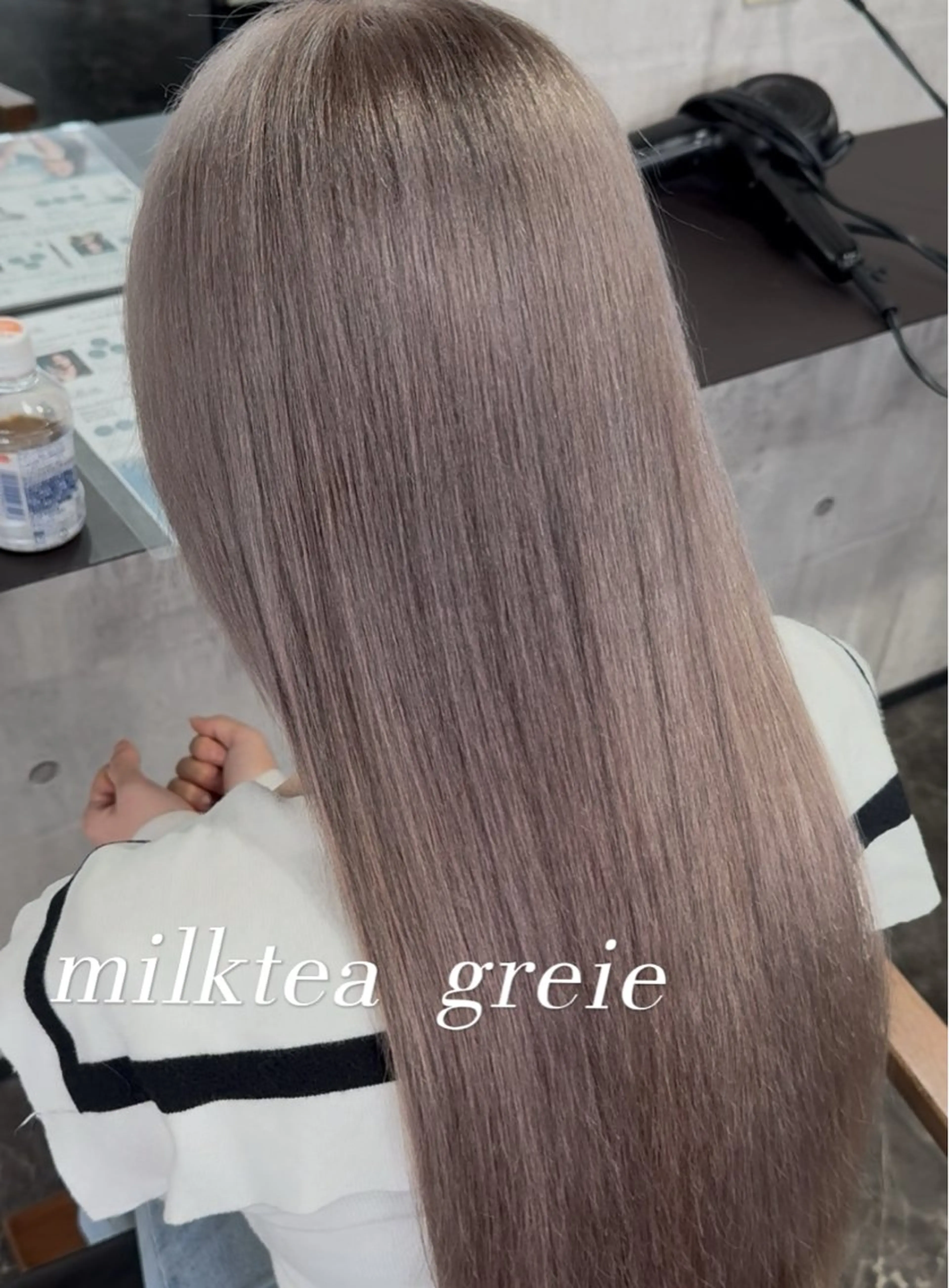 カラー ブリーチ ヘアカラー 五味 亜有里のヘアスタイル