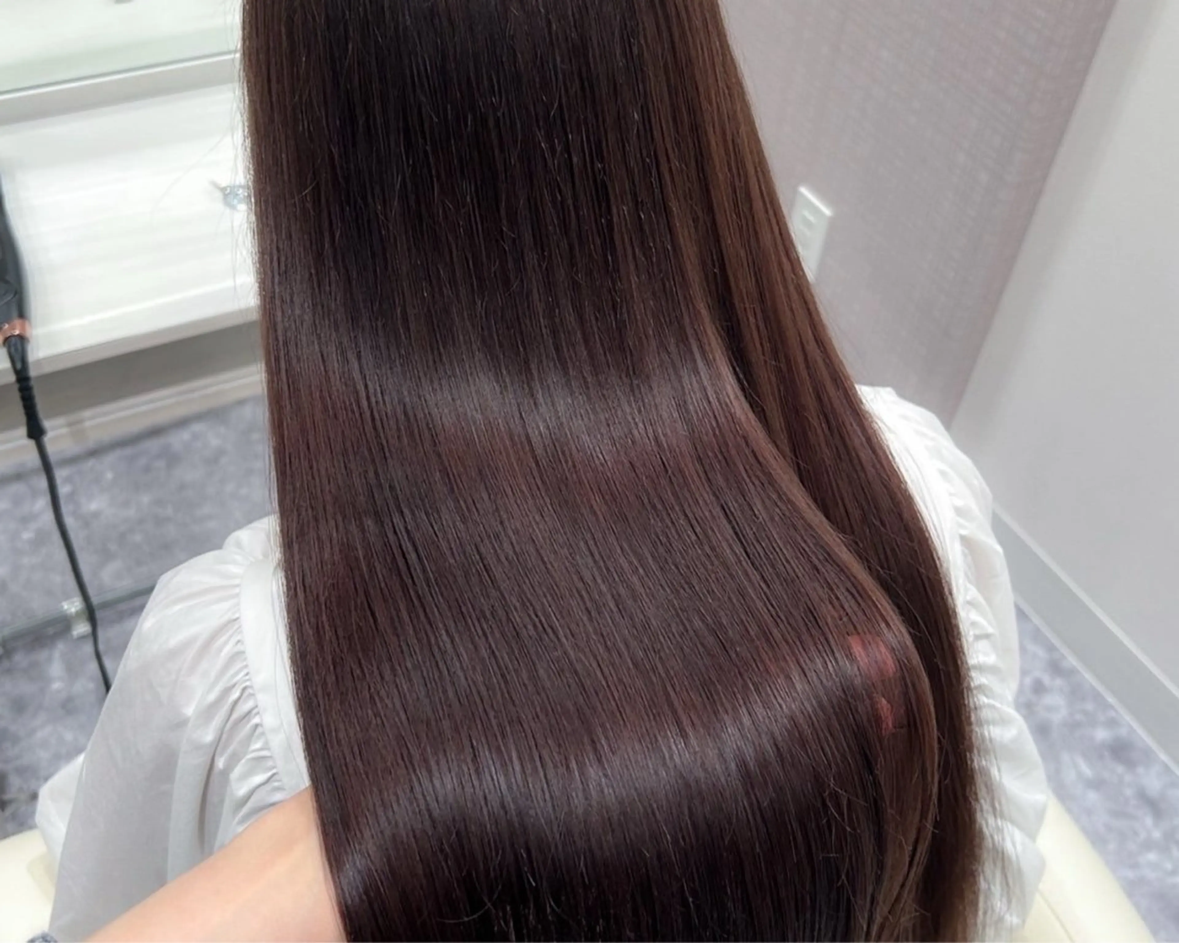 ロング 髪質改善 トリートメント カット ヘアカラー トリートメント 西田 雪乃のヘアスタイル