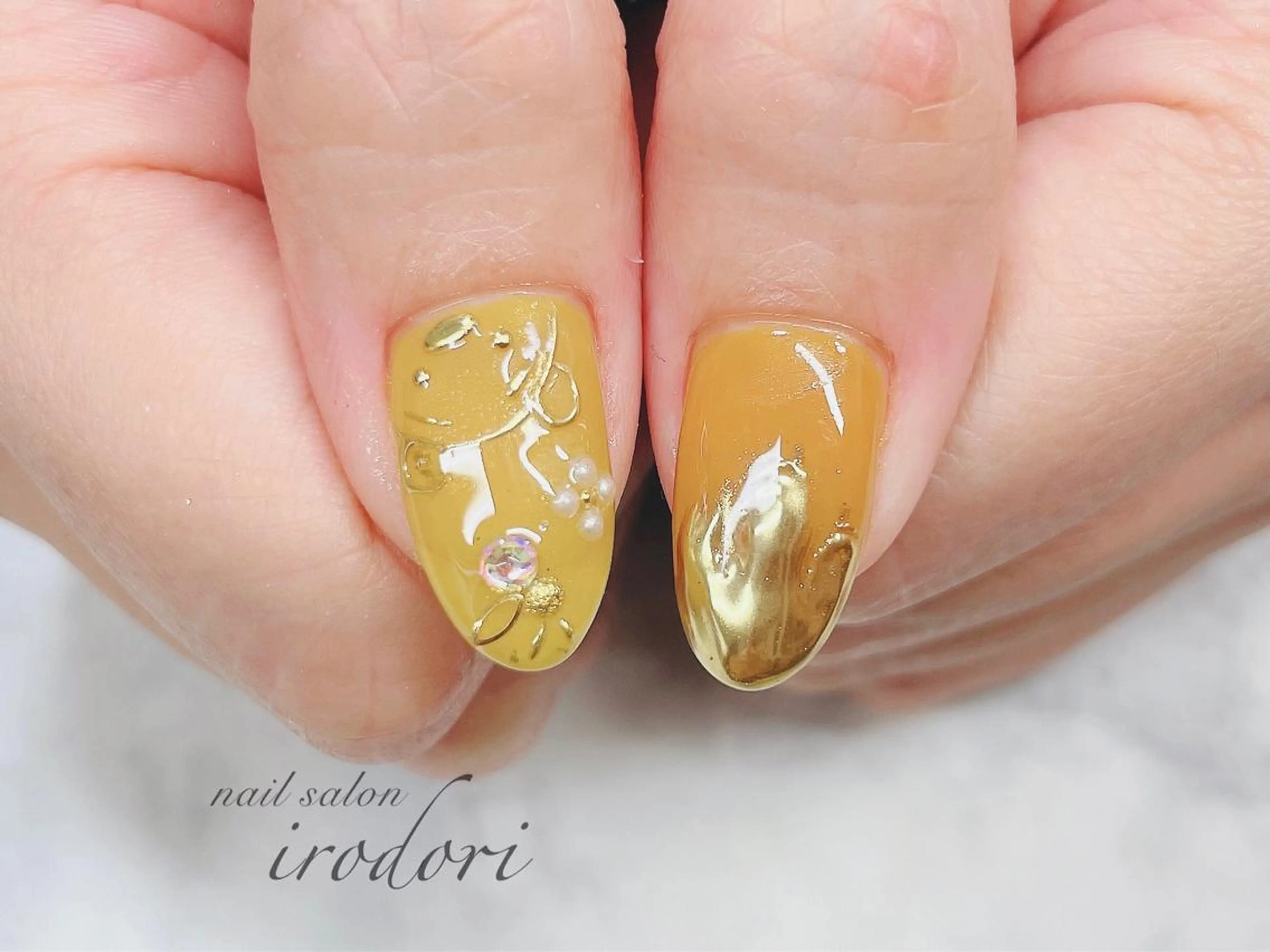 ネイル ﾌｨﾙｲﾝ専門ﾈｲﾙｻﾛﾝ彩 博多駅前店所属・ネイルサロン 彩 irodoriのネイルデザイン