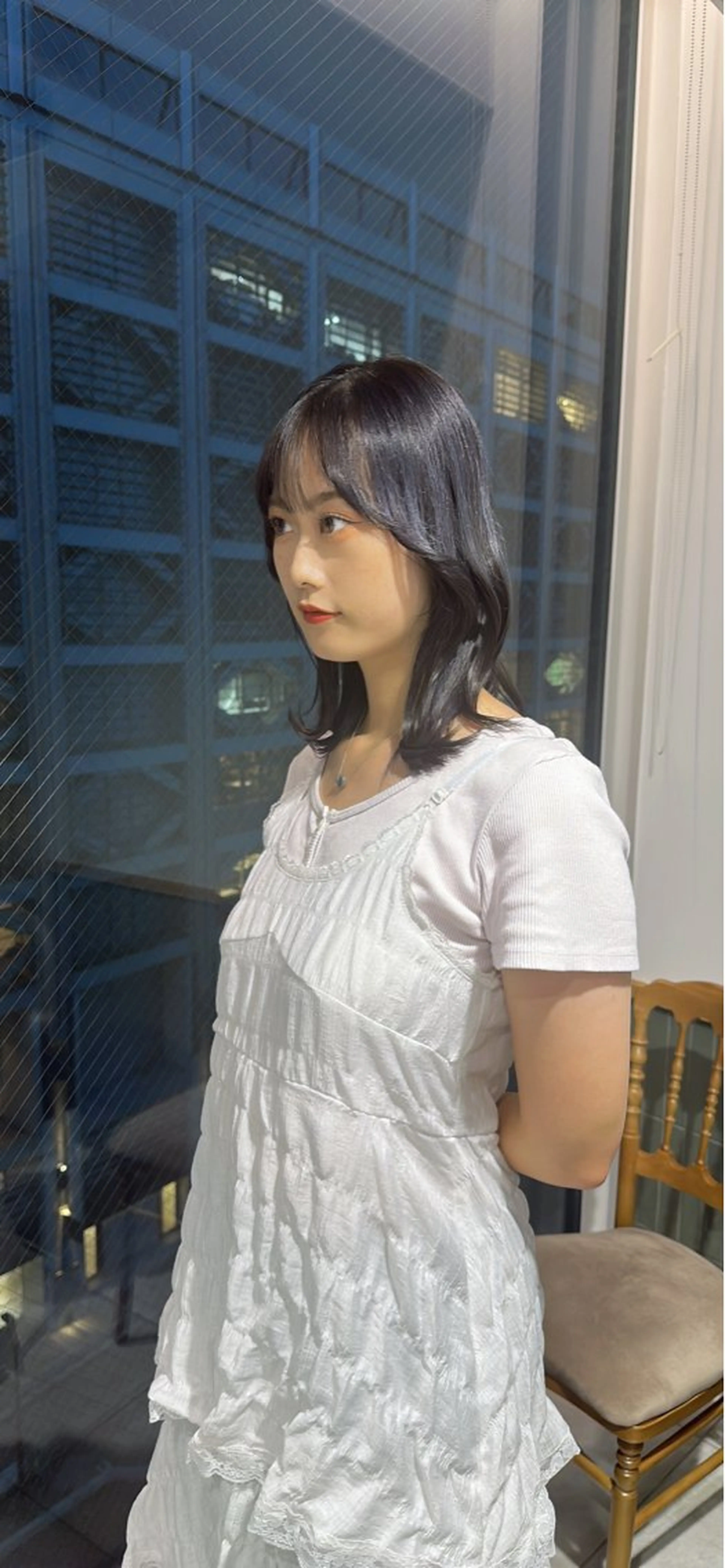 セミロング カラー カット ヘアカラー トリートメント ブリーチなし/レイヤ ー特化🌈Tommyのヘアスタイル