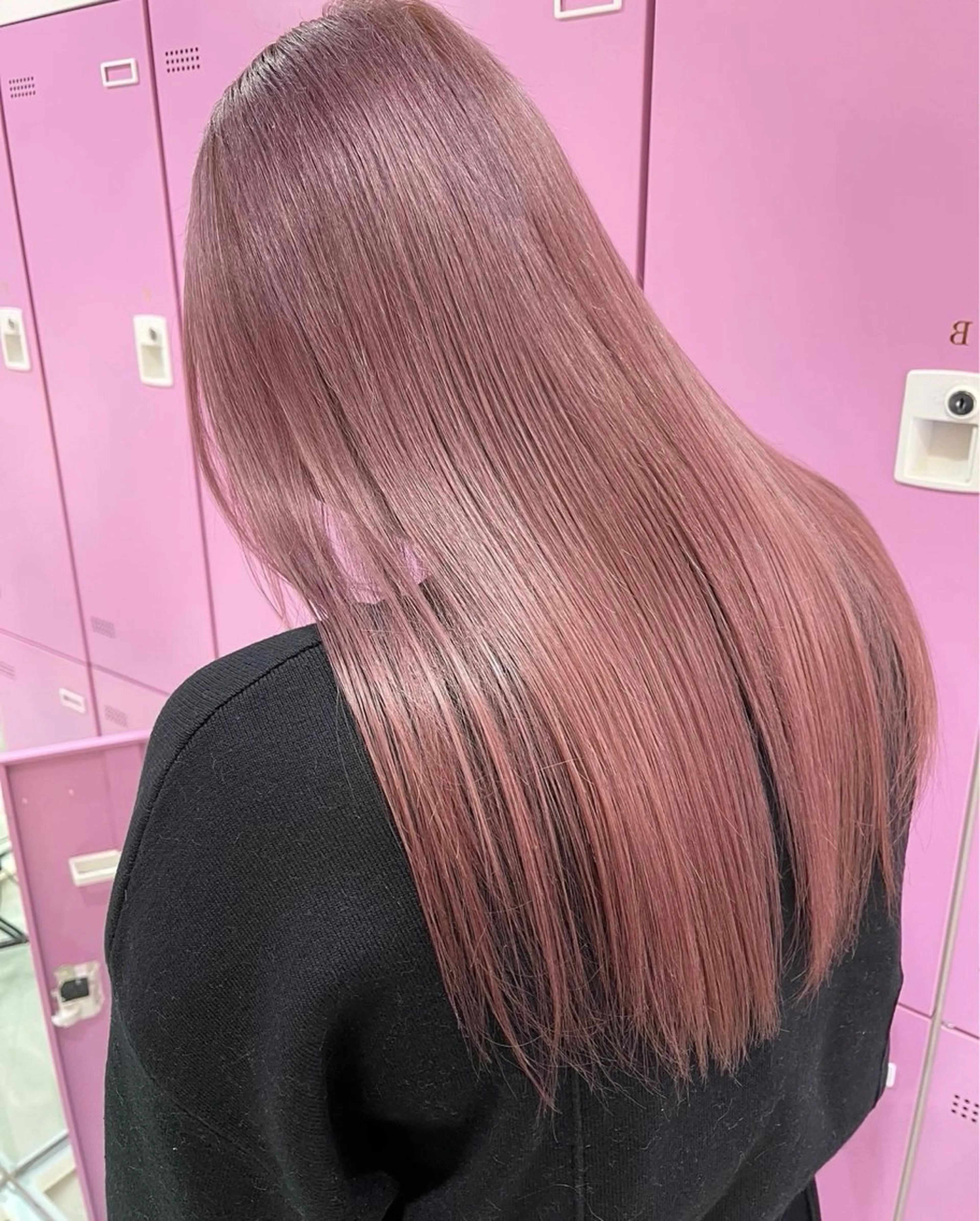 ロング カラー ヘアアレンジ 💎韓国ヘア/ 艶カラー💎souのヘアスタイル