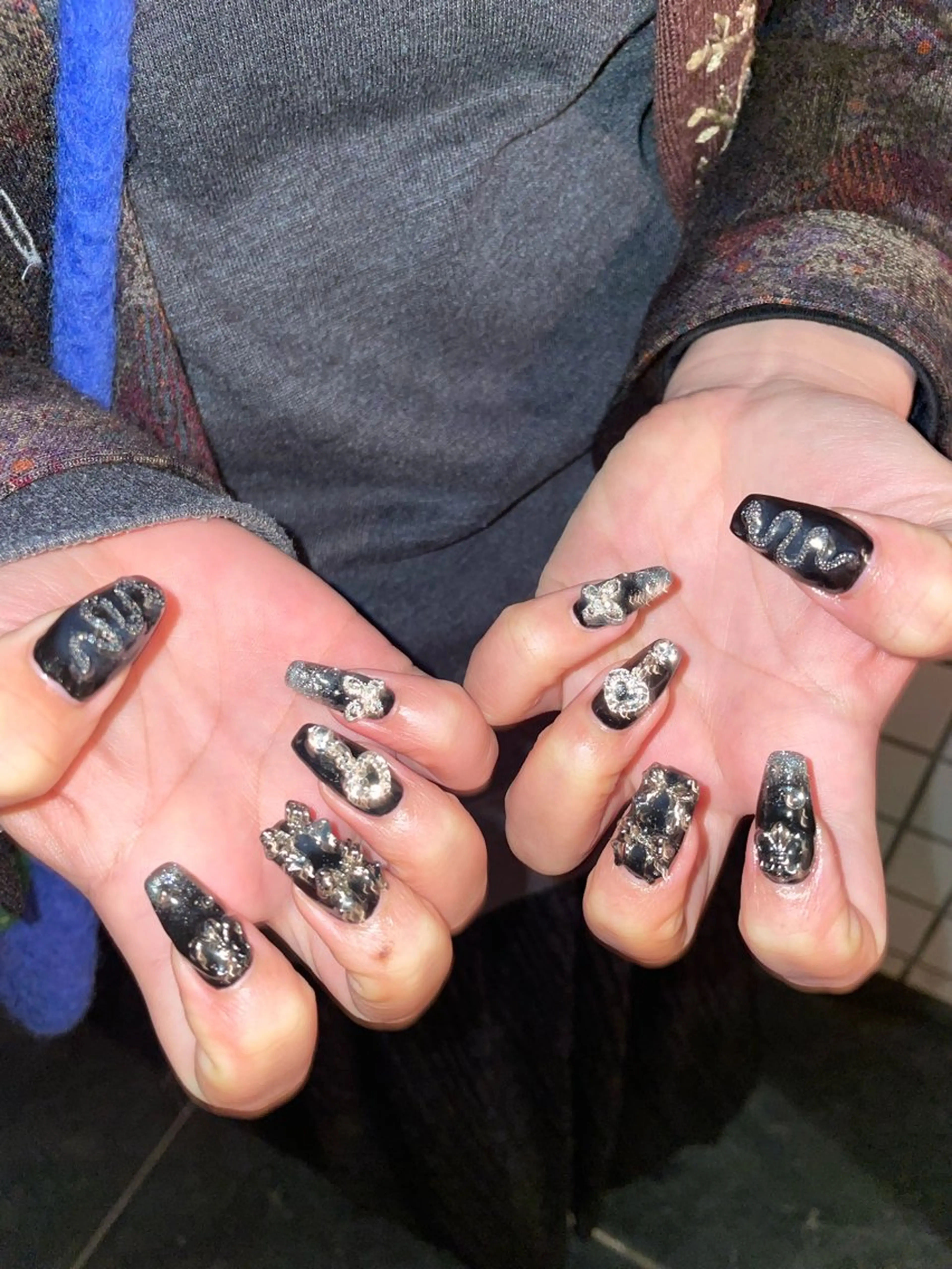 ネイル ハンドネイル Nail ヌシん家 AKANEのネイルデザイン