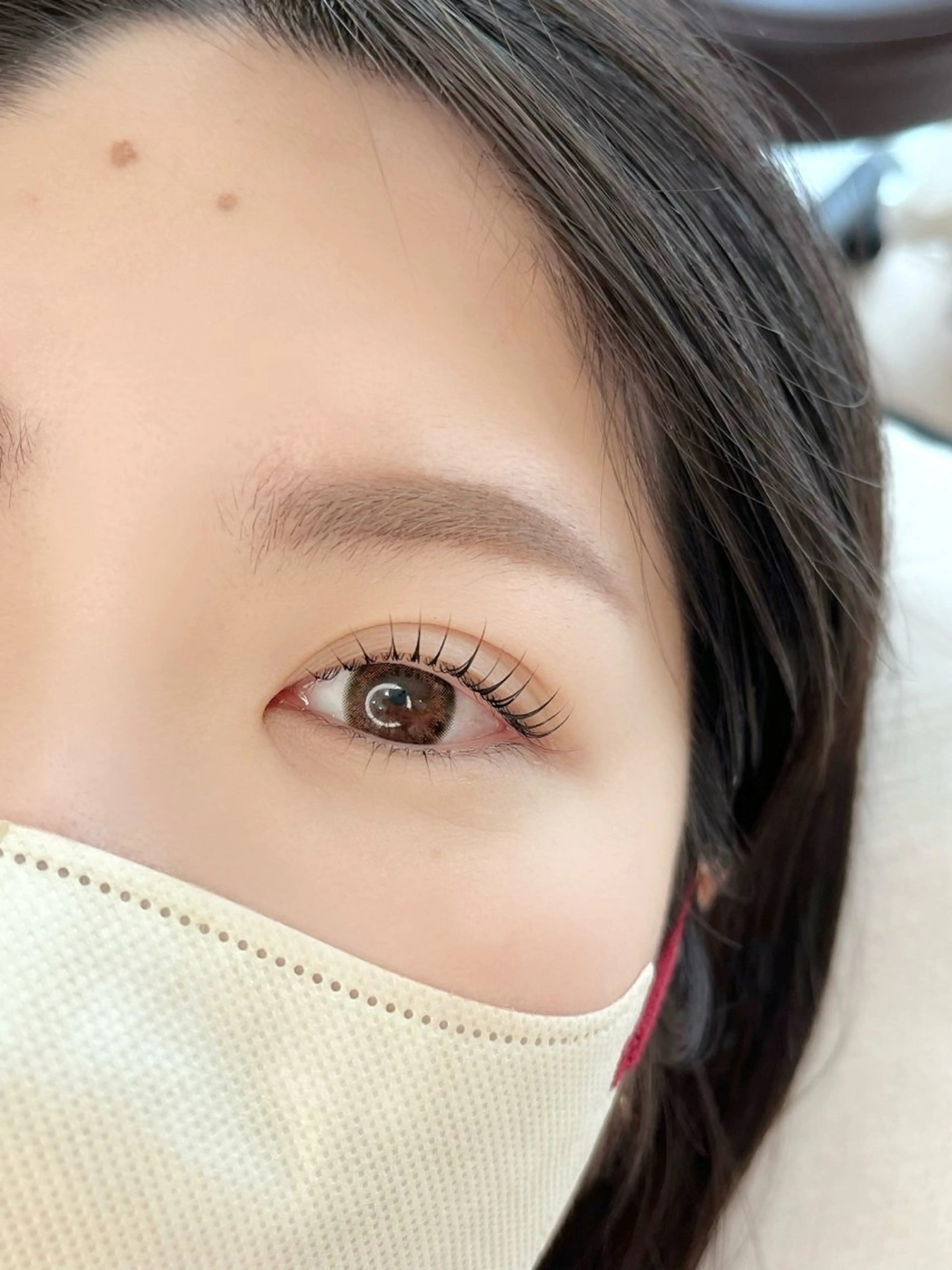 マツエク・マツパ 一重×まつ毛パーマ 為永 千尋のマツエク・マツパデザイン