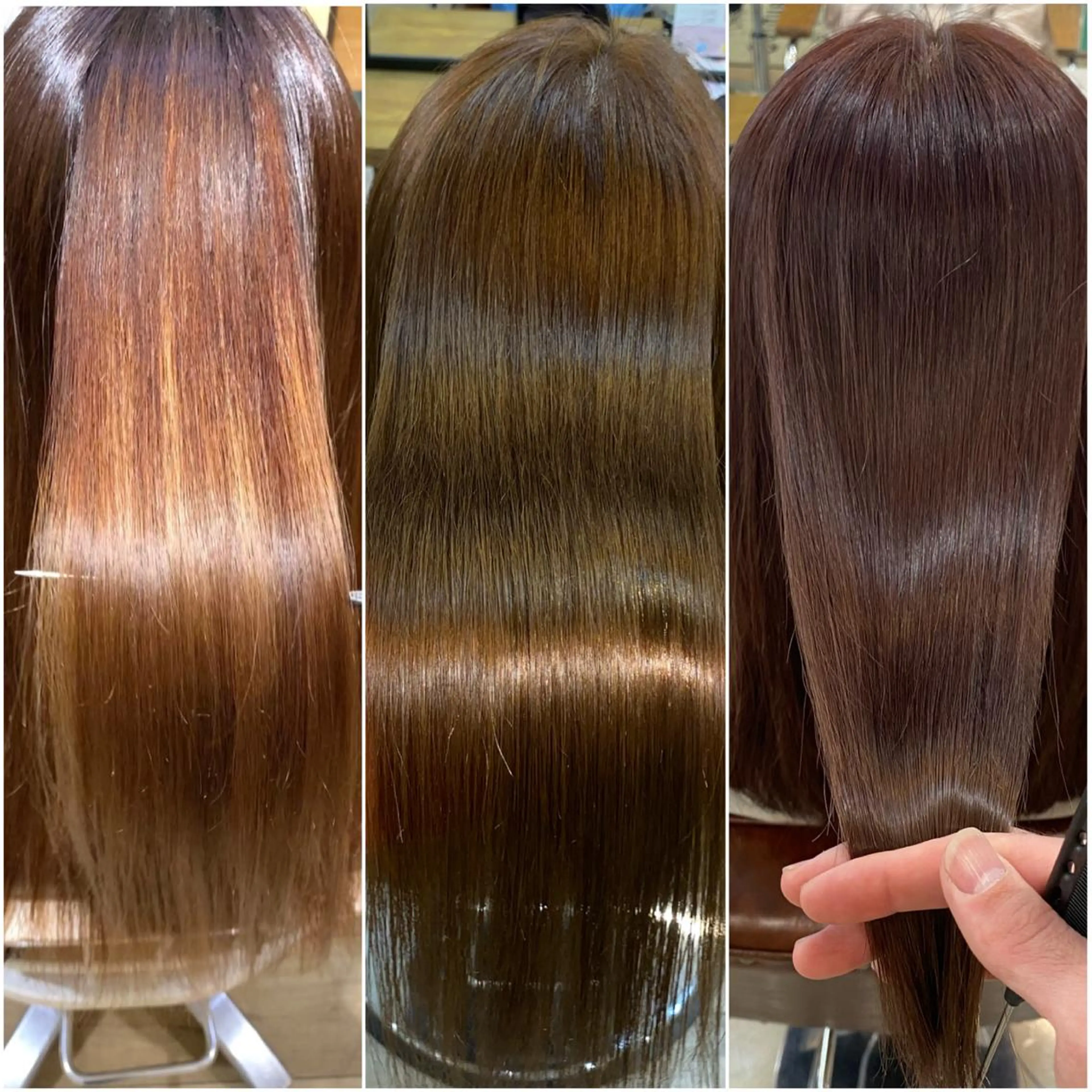 ロング 髪質改善 ロング 縮毛矯正 🌟ショート/シ ョートボブ/岡田🌟のヘアスタイル