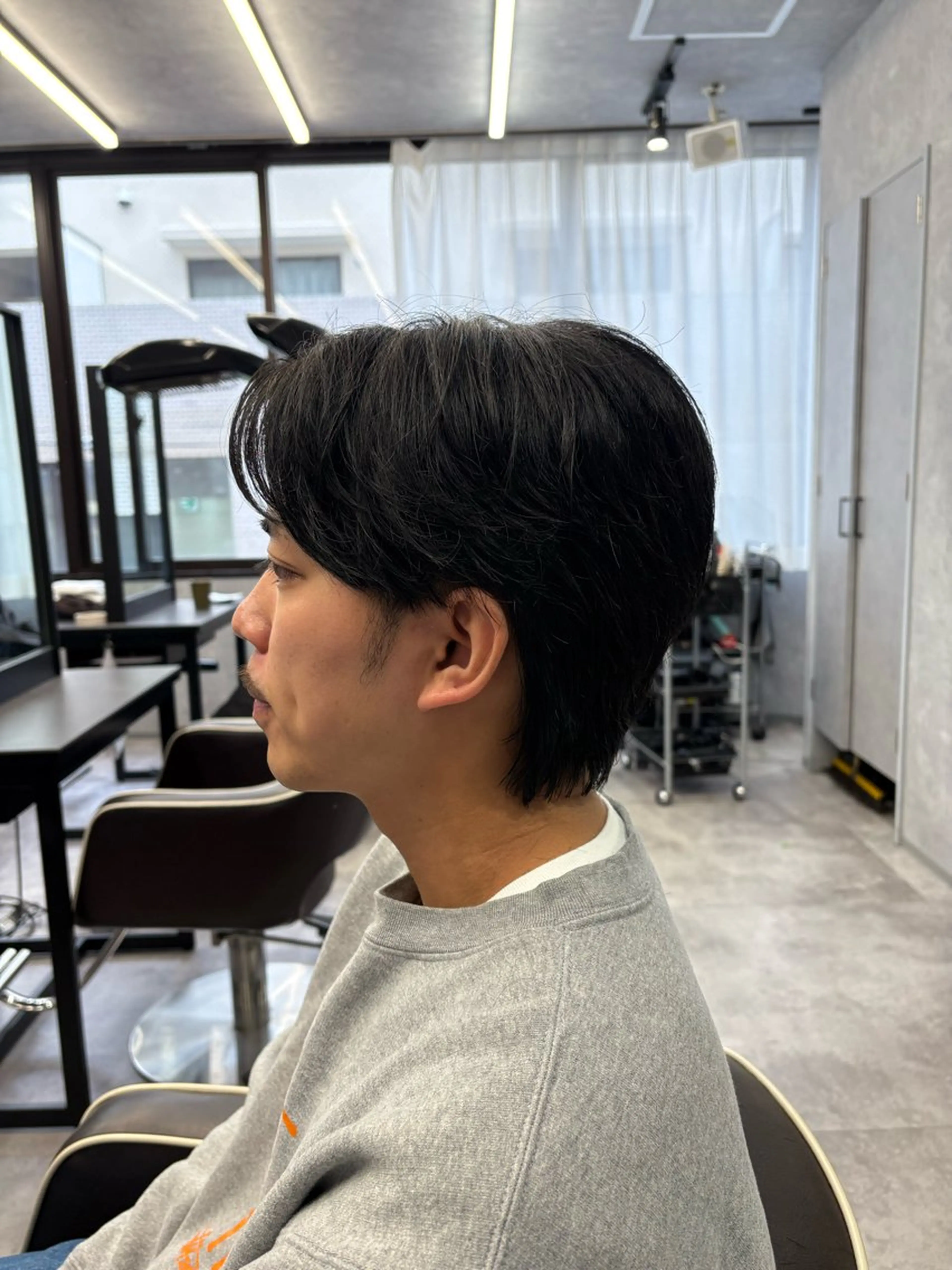 ミディアム たまプラーザ/駅近/ clan/前田 朋輝のヘアスタイル