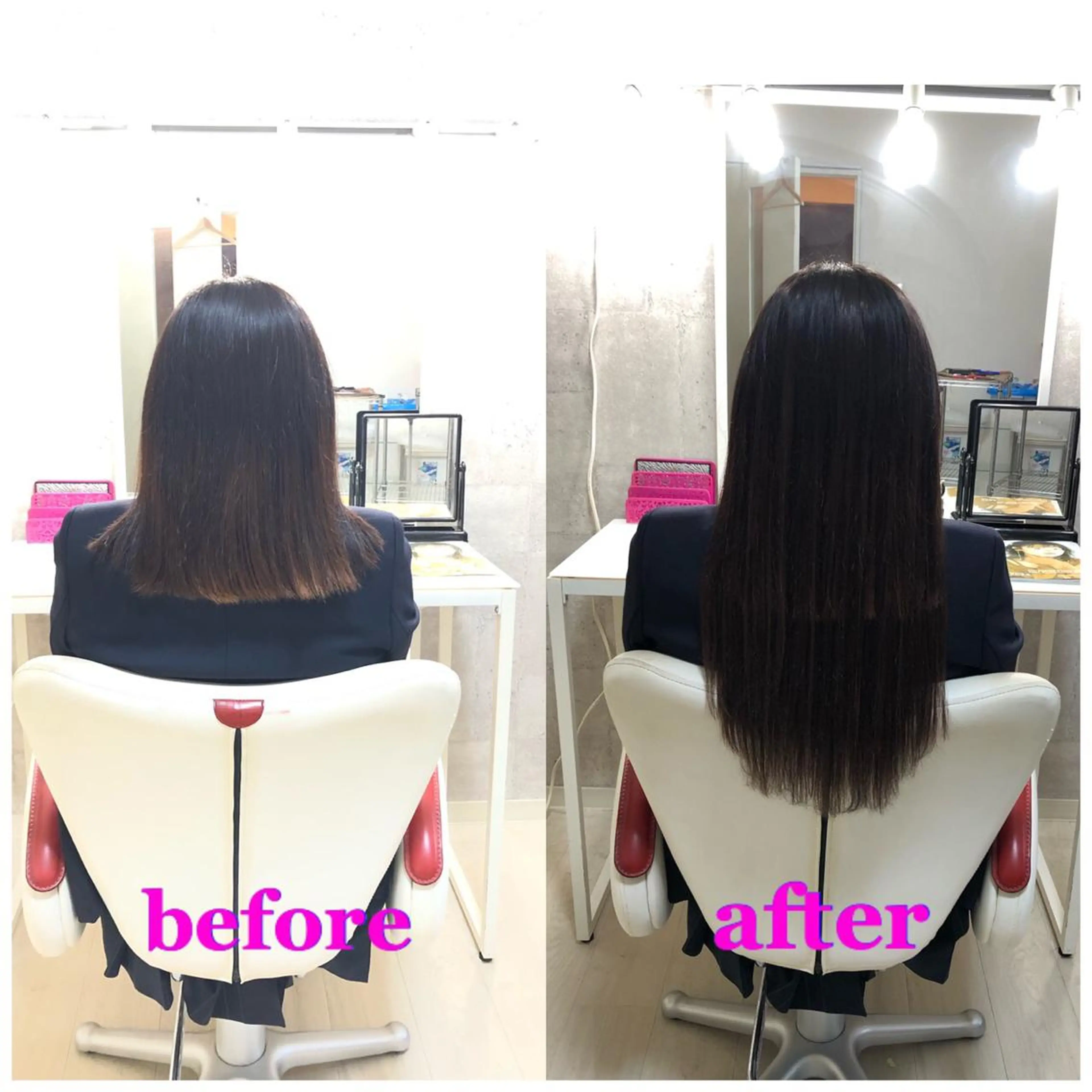 ロング エクステ ドレスアップ心斎橋店所属・🌸ドレスアップ 心斎橋店🌸のヘアスタイル