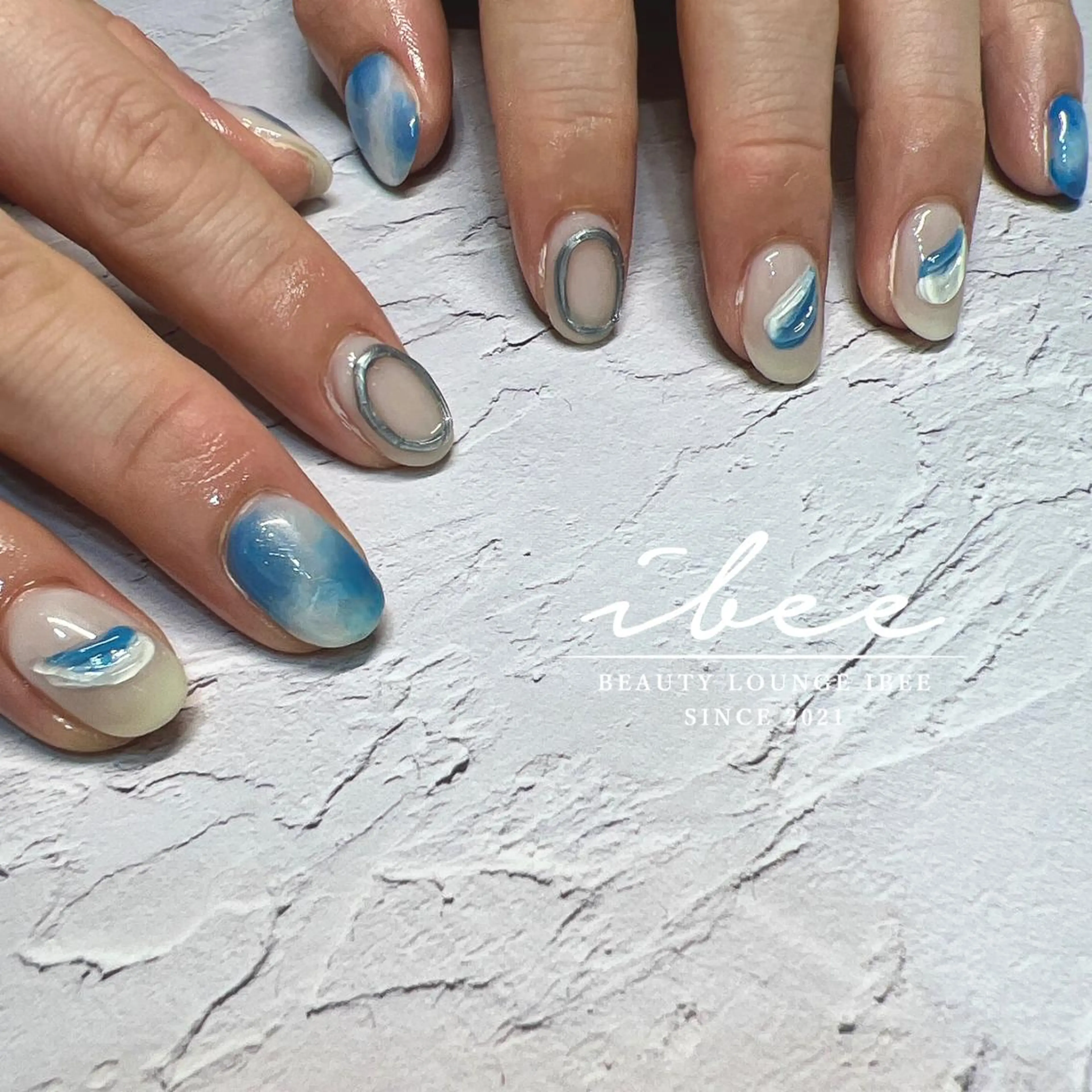 ネイル ハンドネイル ibee nail 🤍yumiのネイルデザイン