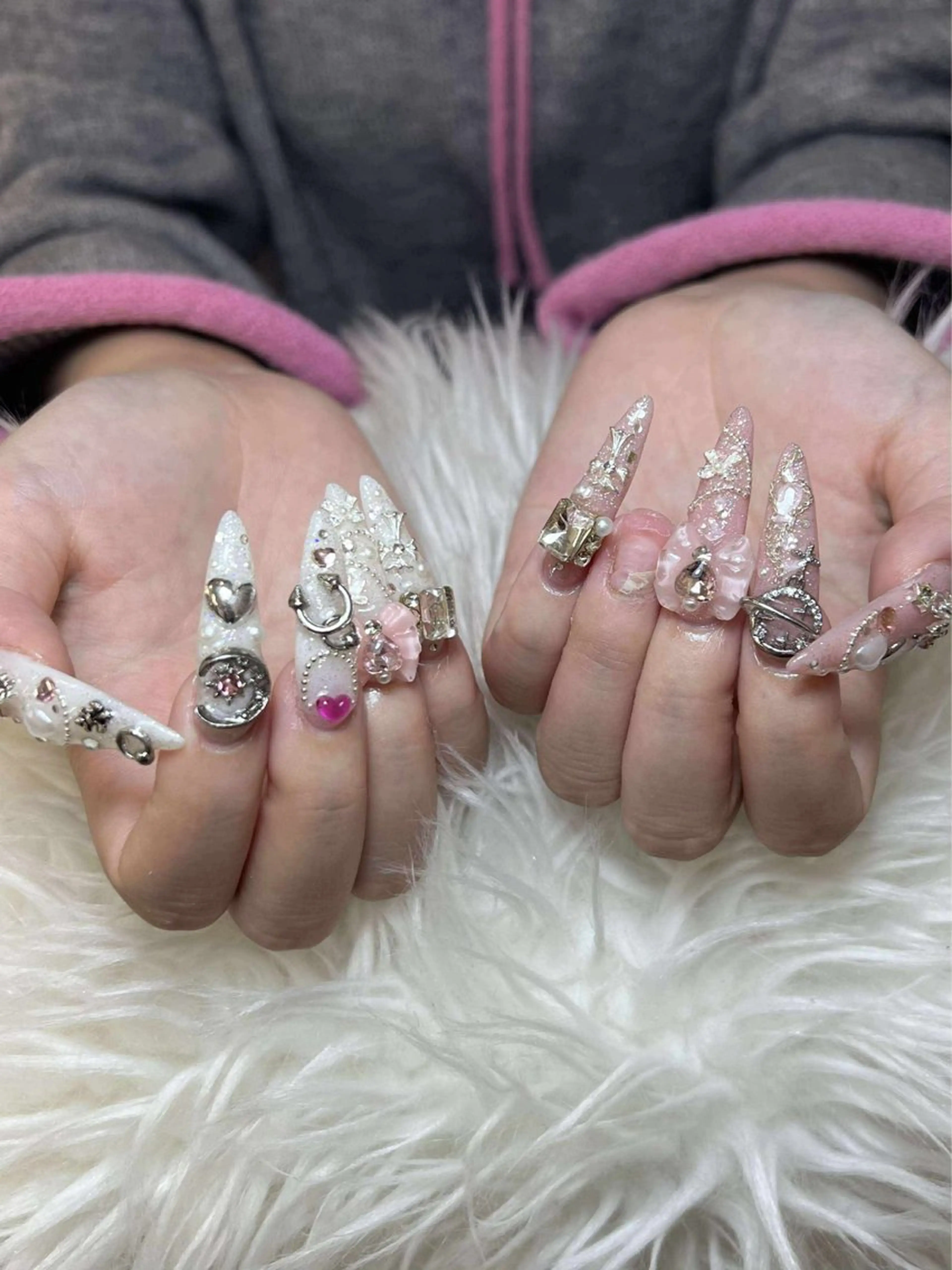 ネイル ゴテゴテ ネイルのネイルデザイン