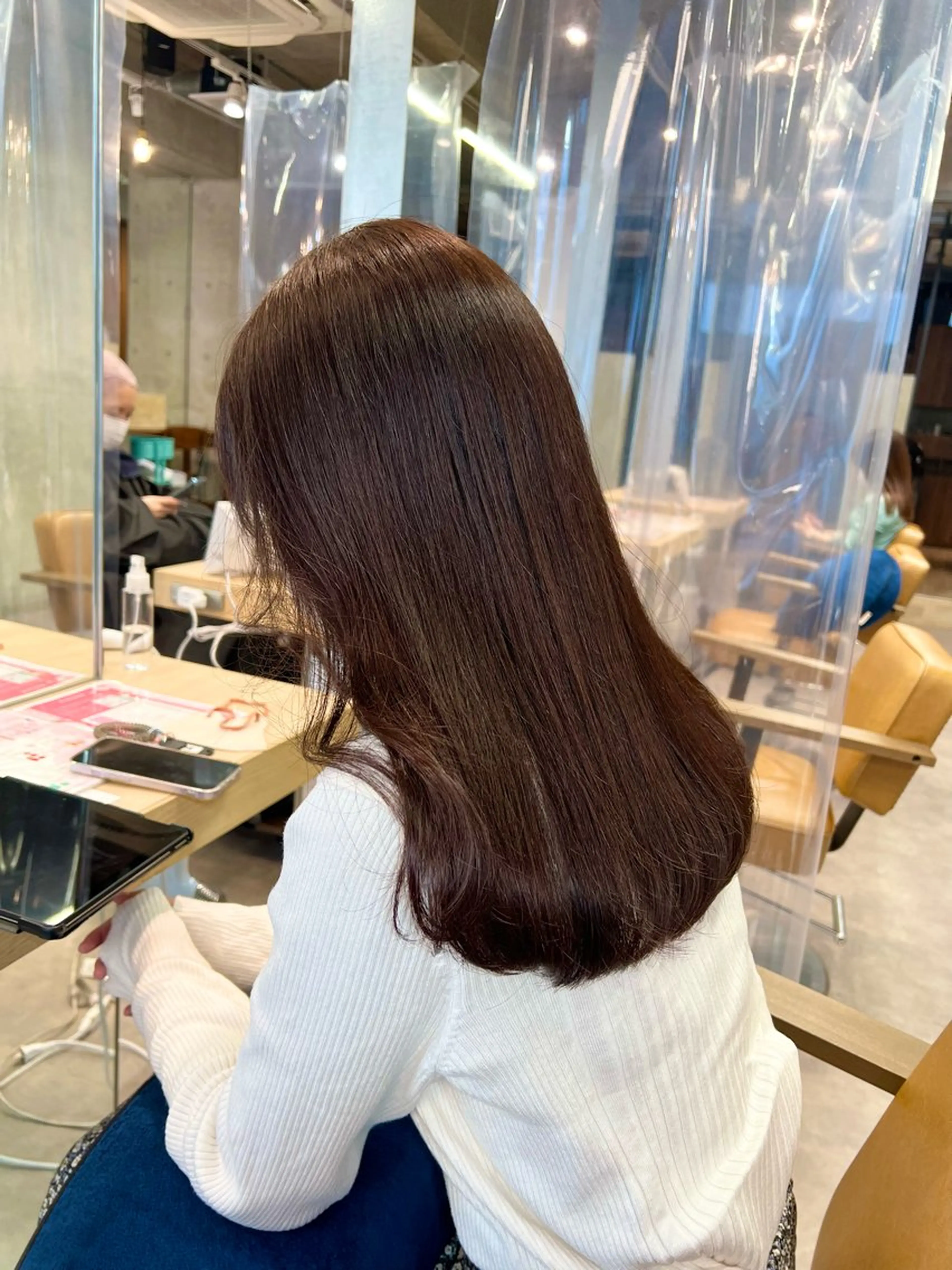 ロング カラー shiho︎🌟/ 髪質改善カラーのヘアスタイル