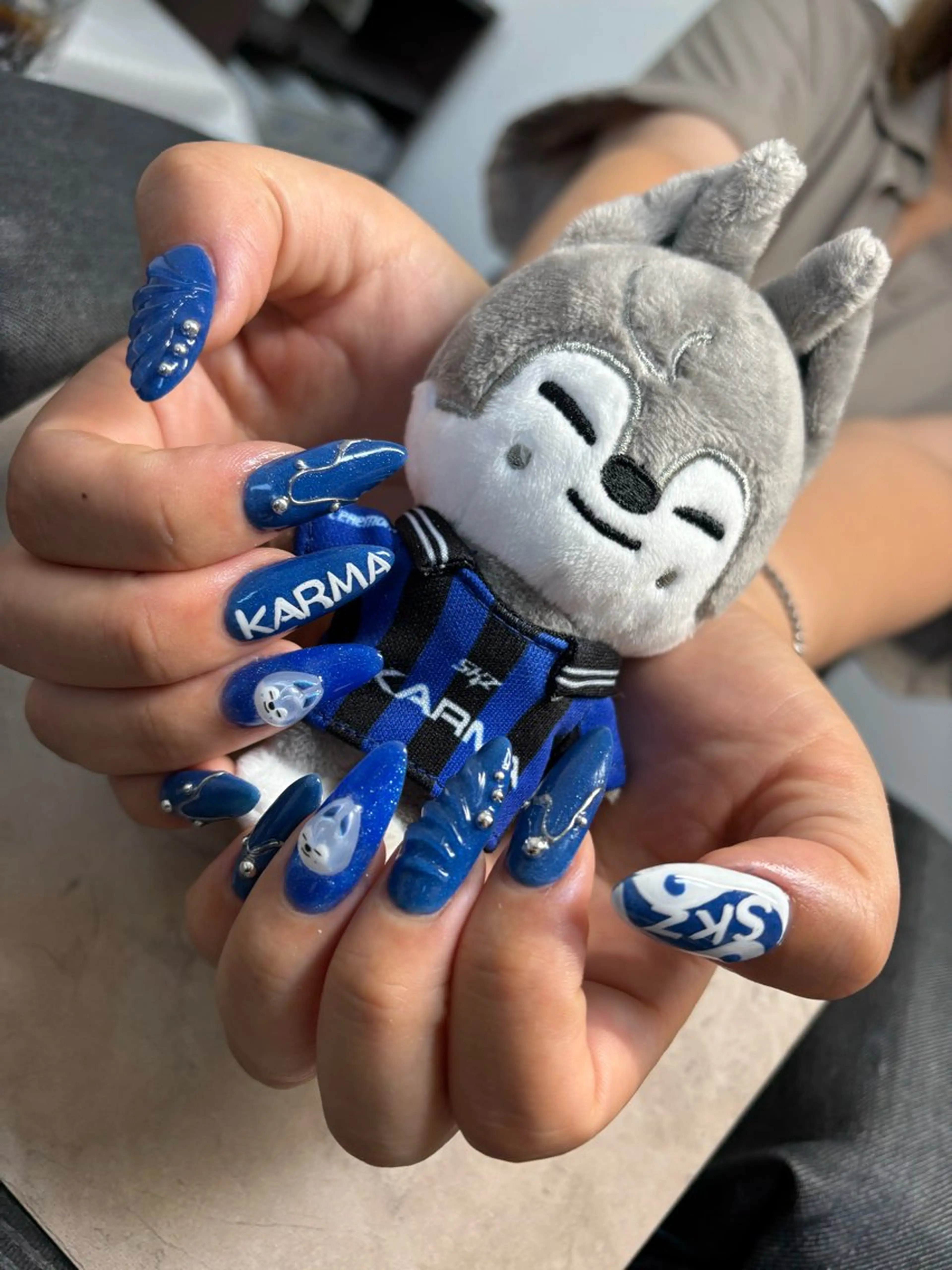 ネイル ジェルネイル 持ち込み スカルプネイル 認定講師／歴20年 パラジェル　Growのネイルデザイン