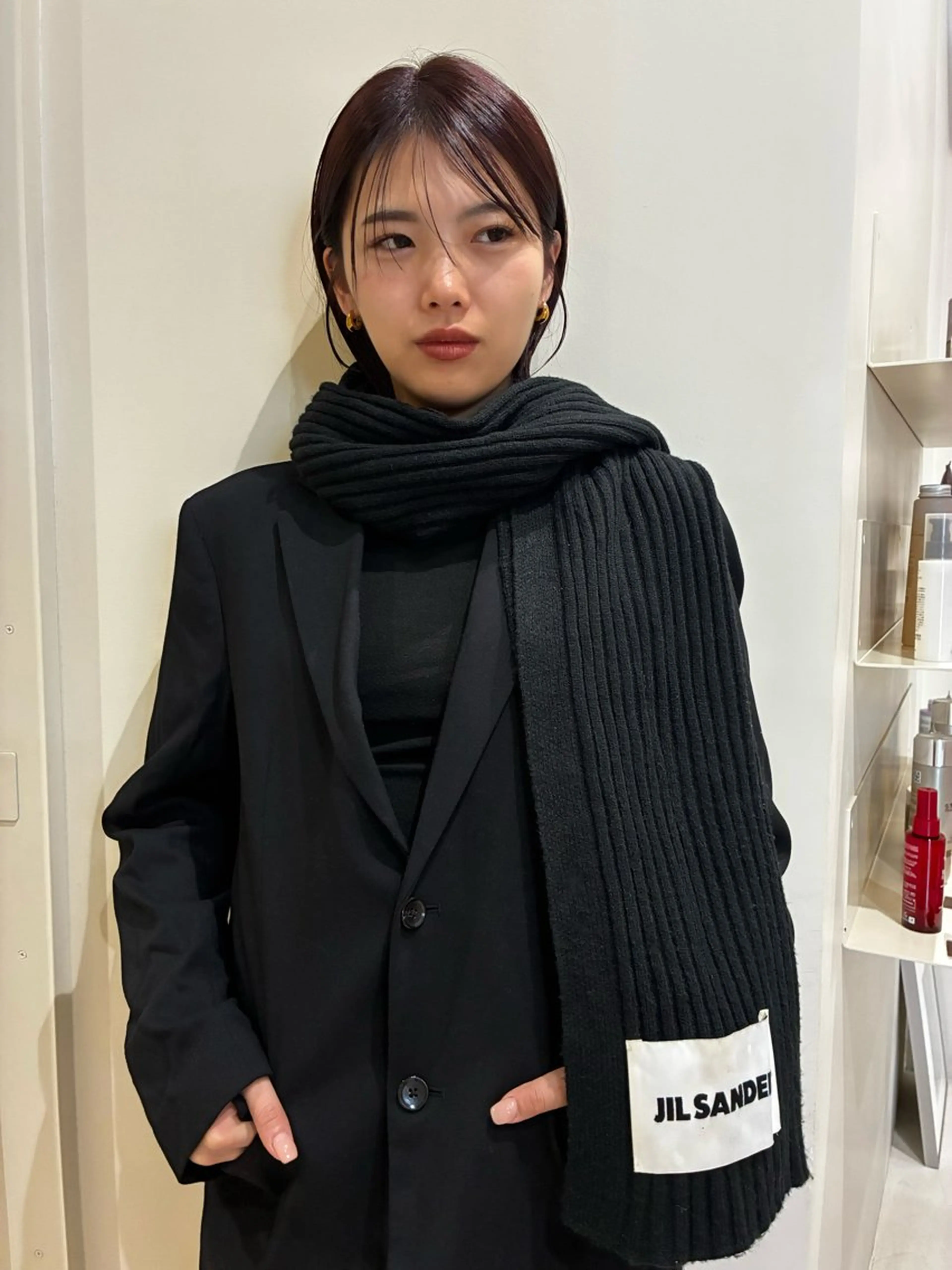 ミディアム ヘアカラー SHINDO MIYUのヘアスタイル