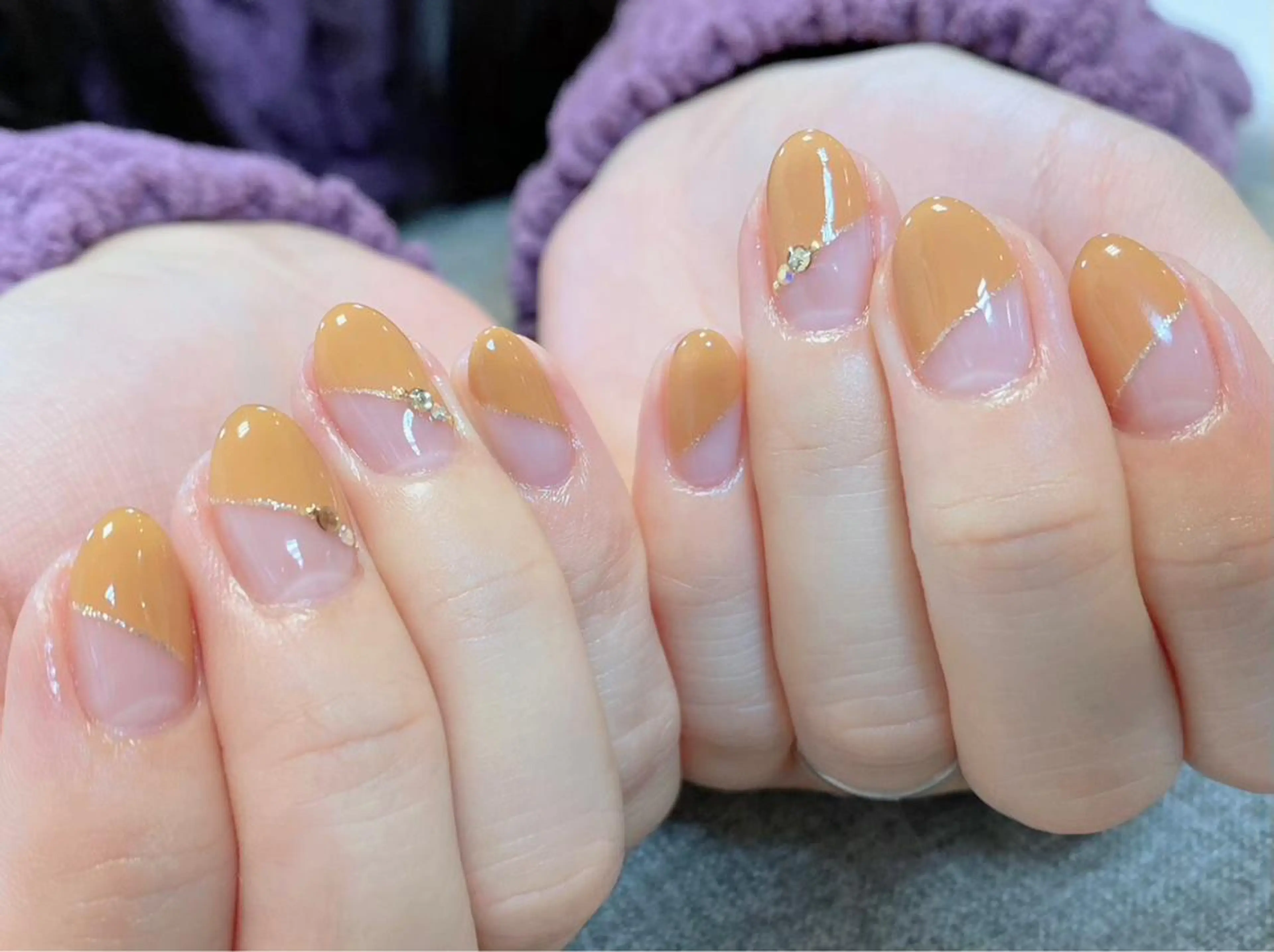 ショート ネイル ハンドネイル Nail salon mewのネイルデザイン