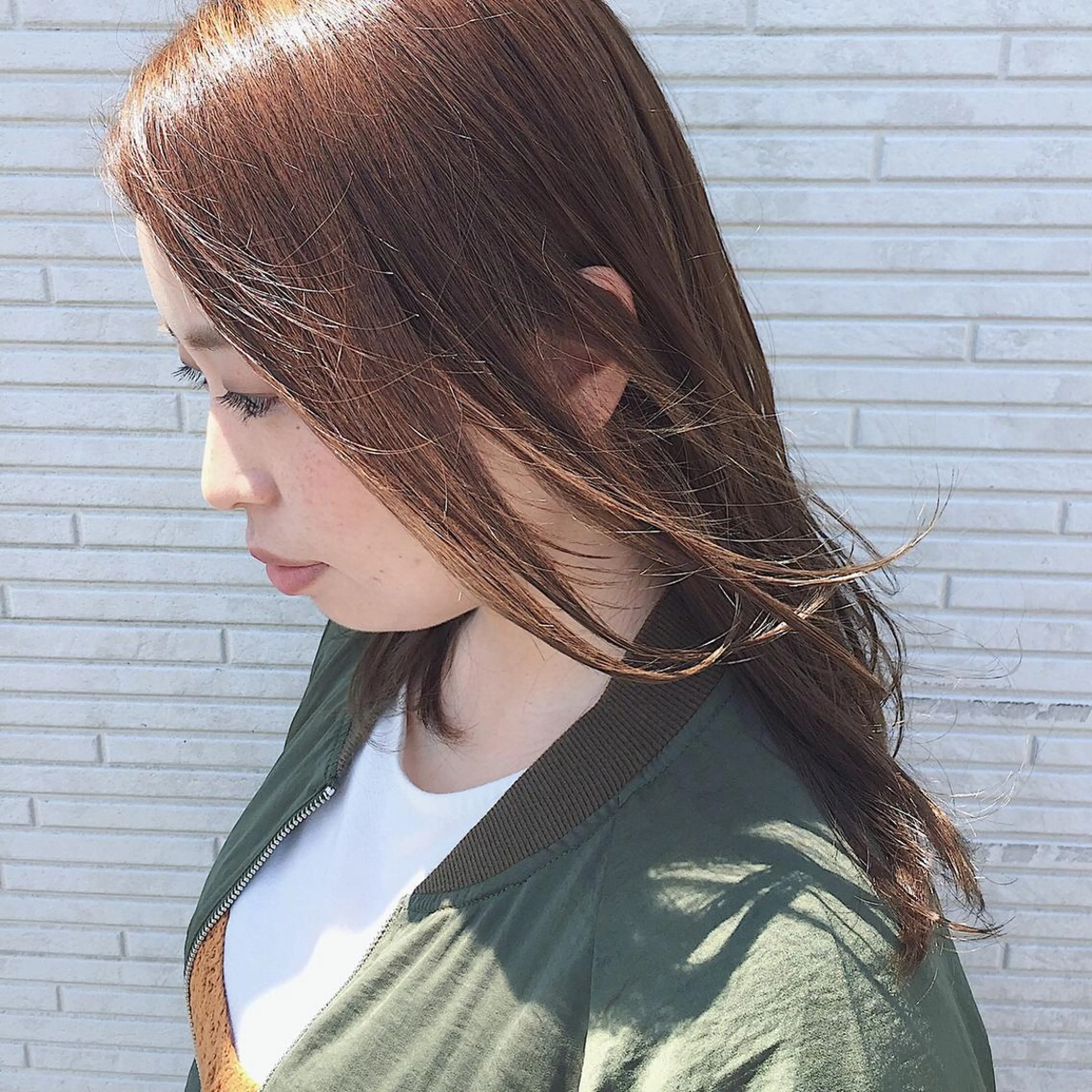 ロング カラー CODE.LINE所属・中川 竜誠のヘアスタイル